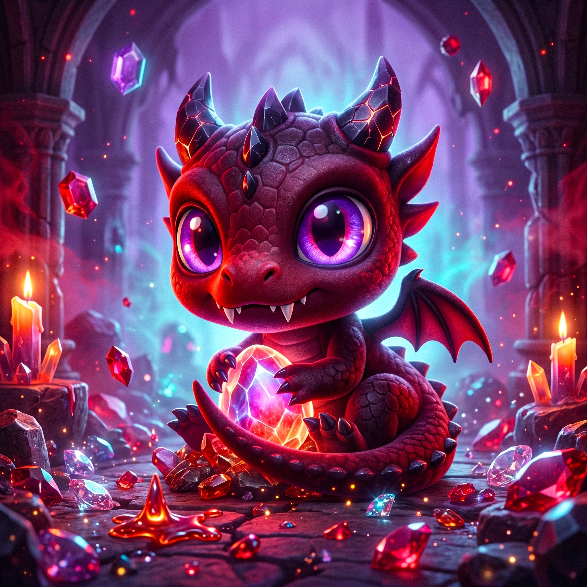 Dragon jigsaw puzzle by Veloura Moonpetal