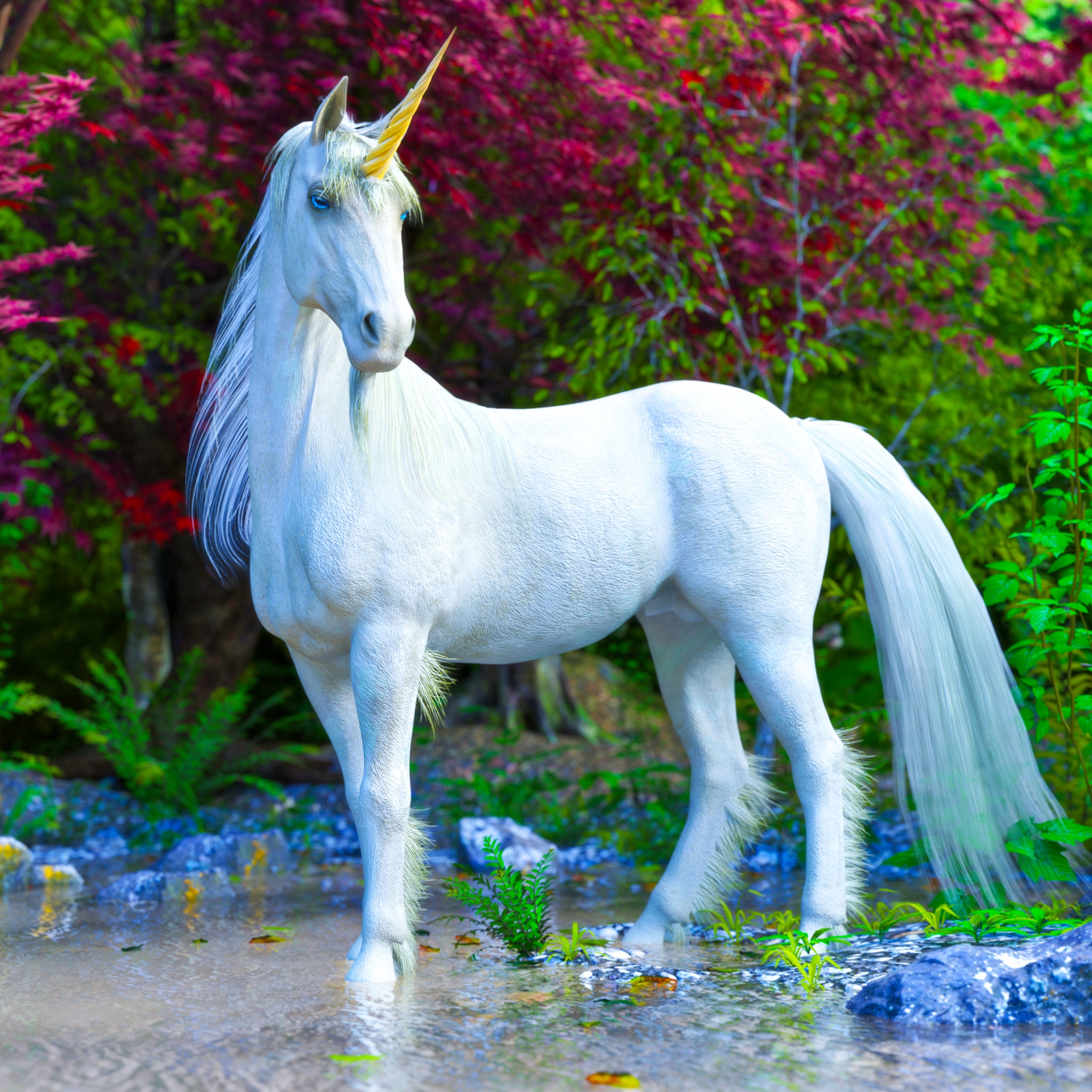Unicorn Beauty jigsaw puzzle by Gotiva