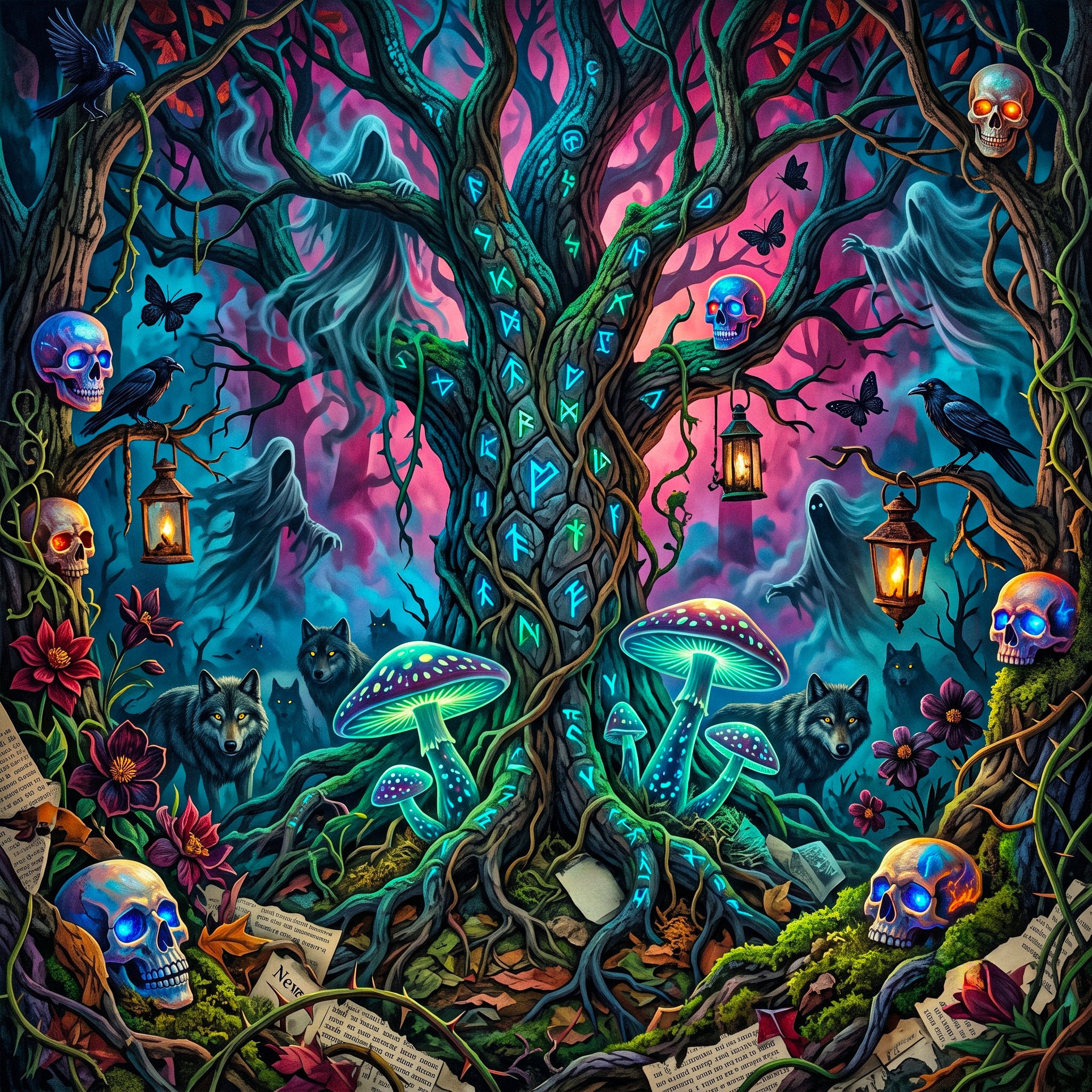 Magic Tree jigsaw puzzle by Raven Veil