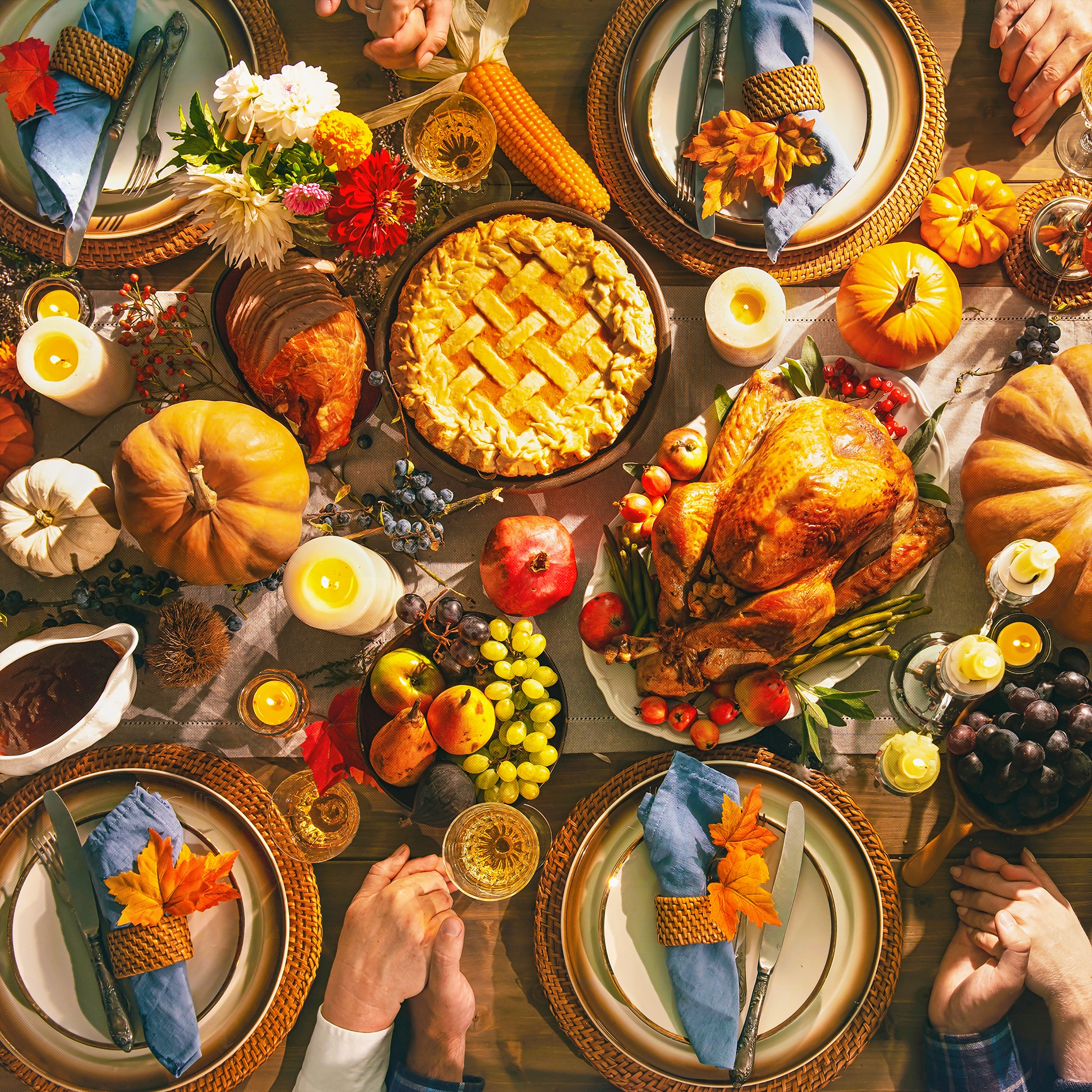 Thanksgiving dinner jigsaw puzzle by Gotiva