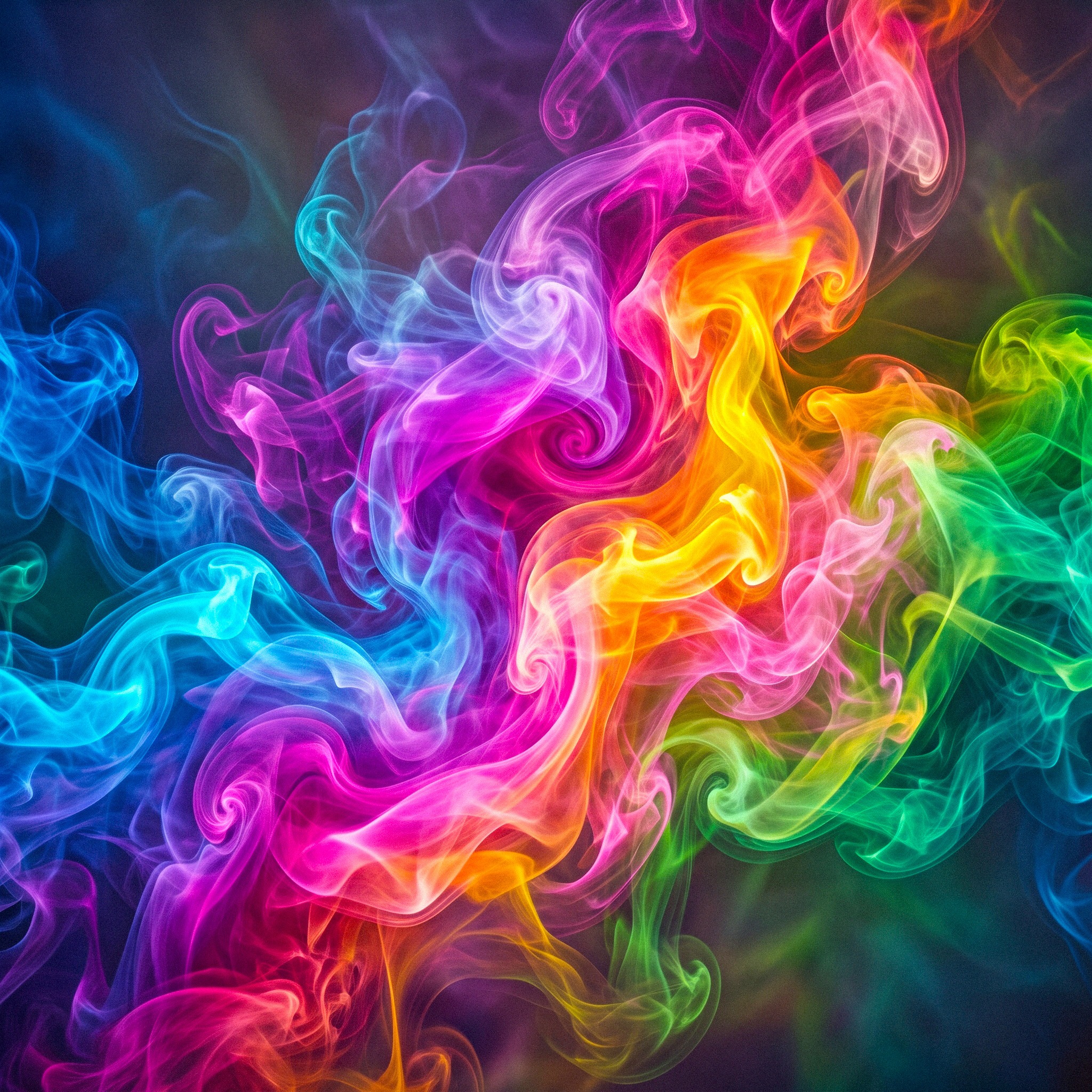 Colorful Smoke jigsaw puzzle by Colorithm