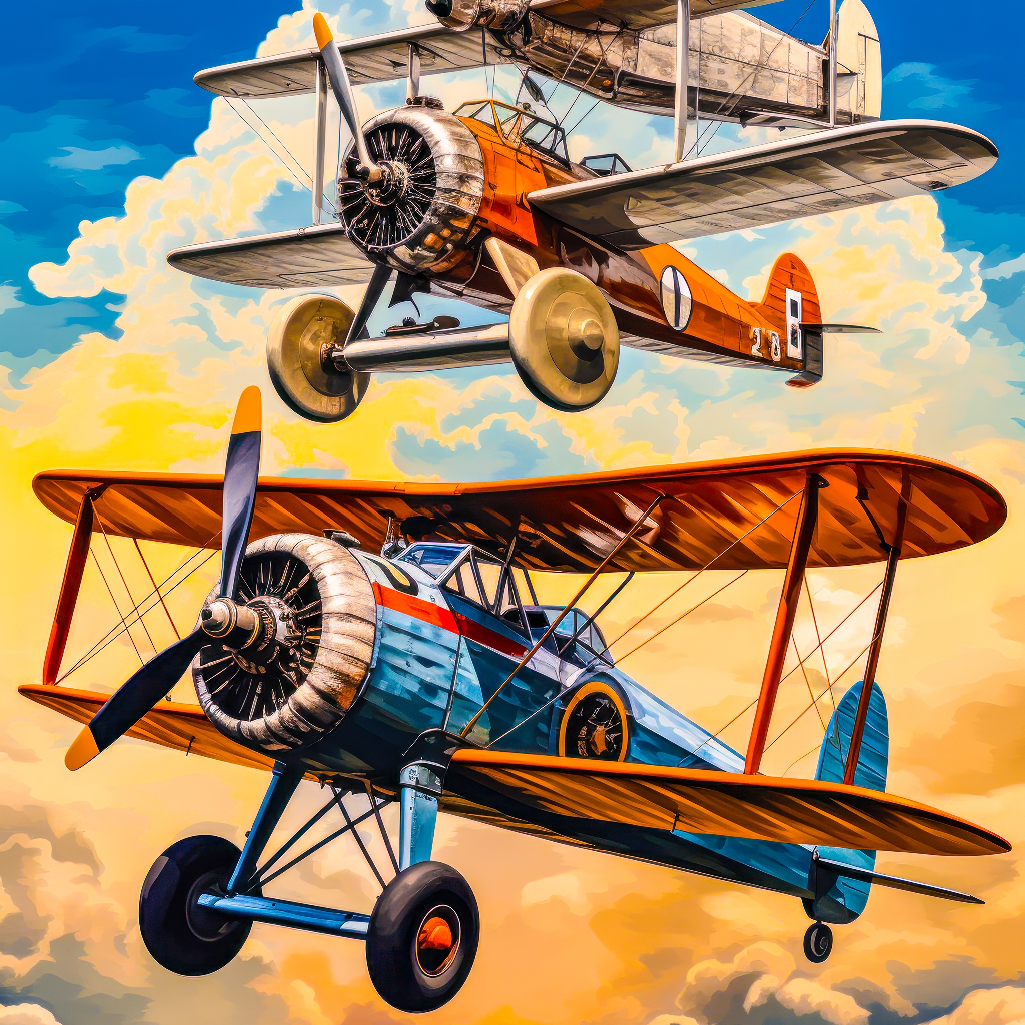 Models of airplanes  jigsaw puzzle by Gotiva