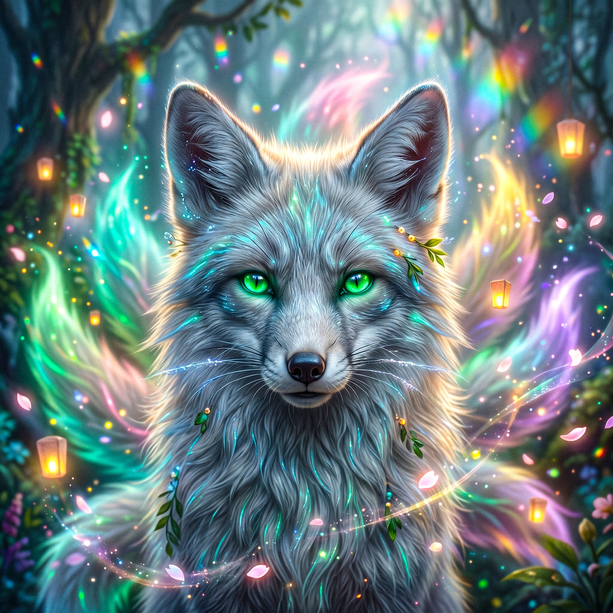 Seven Tailed Fox jigsaw puzzle by Gotiva