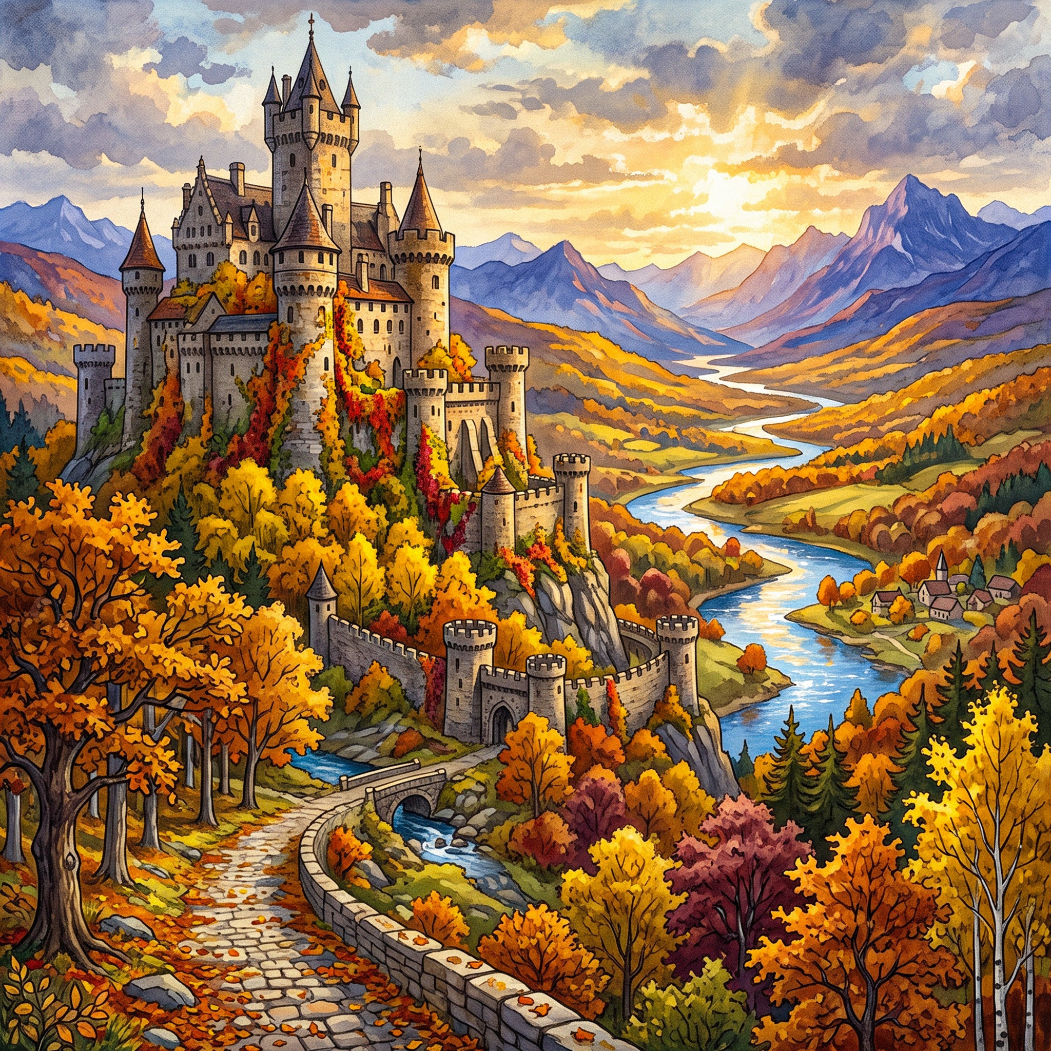 Castle jigsaw puzzle by Your Knight