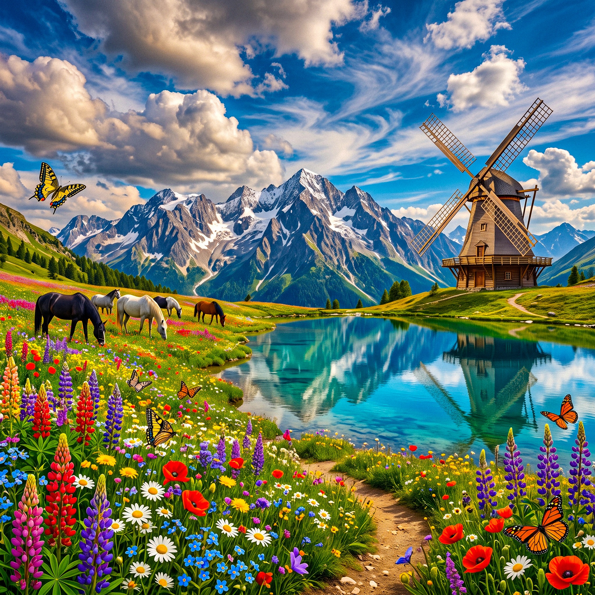 Landscape jigsaw puzzle by Gotiva