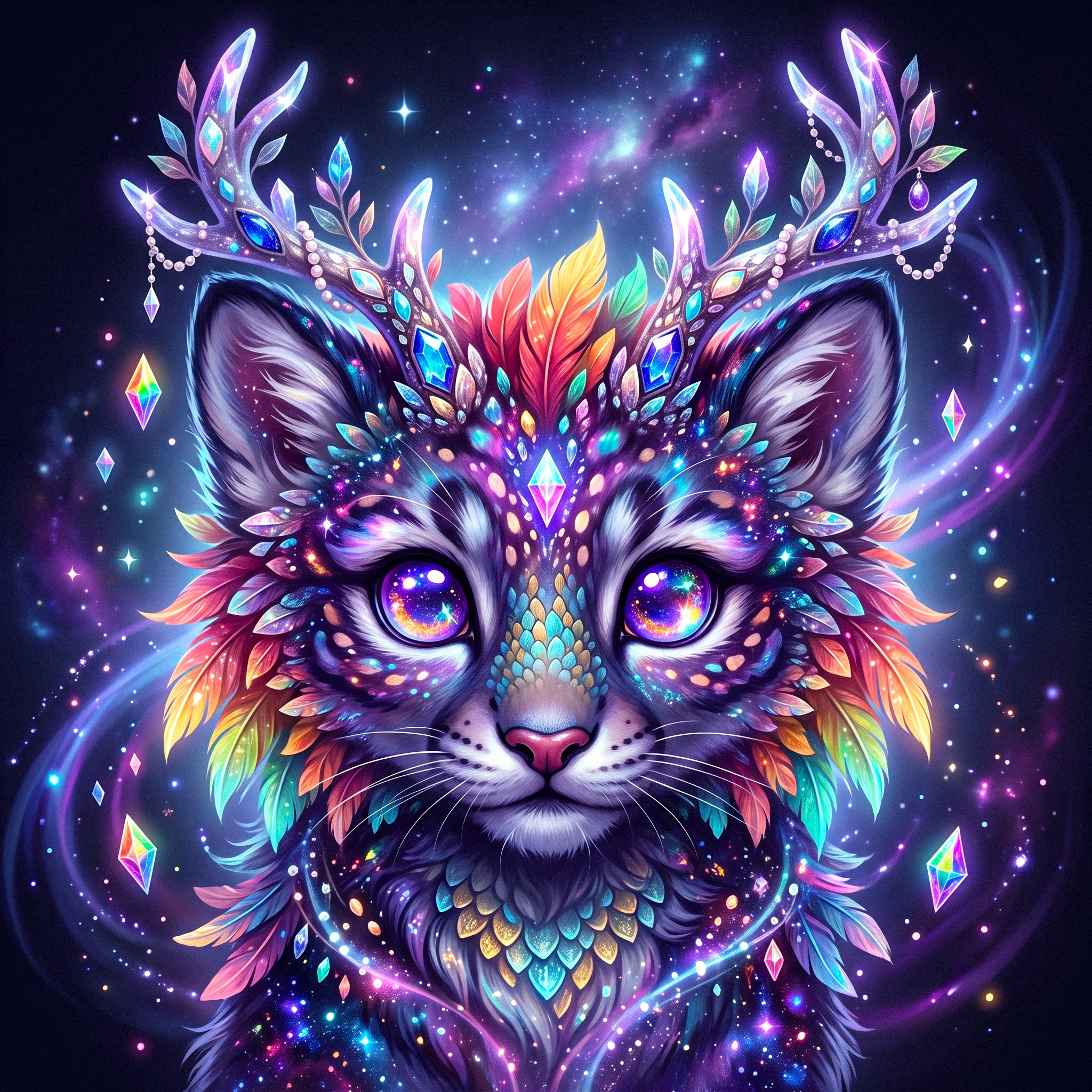 Space Creature jigsaw puzzle by Aria Solenne