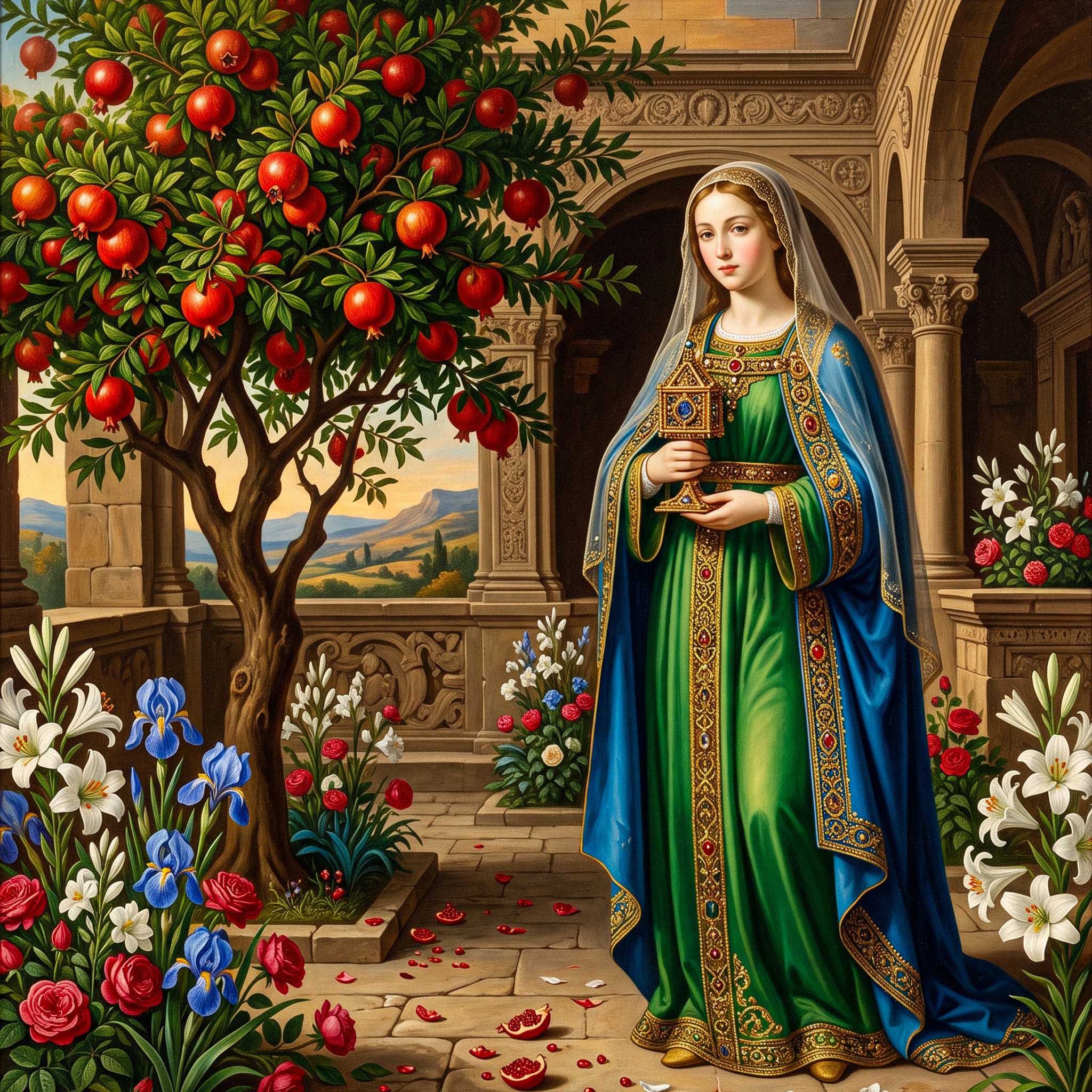 In the Garden jigsaw puzzle by Lady Elara
