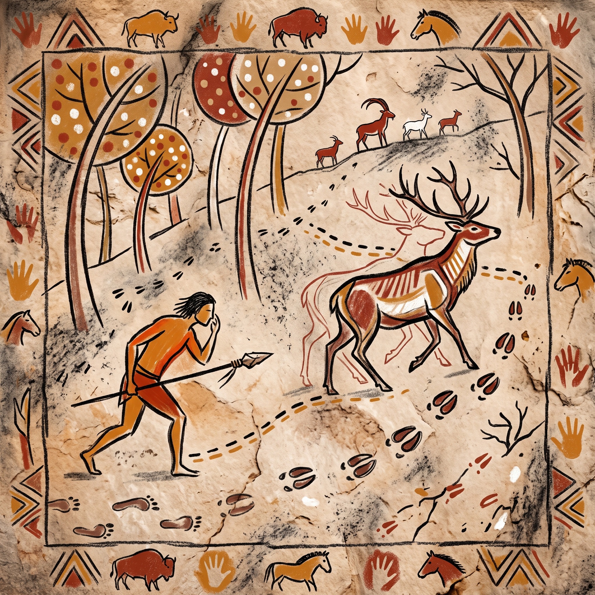 Hunt jigsaw puzzle by Gotiva