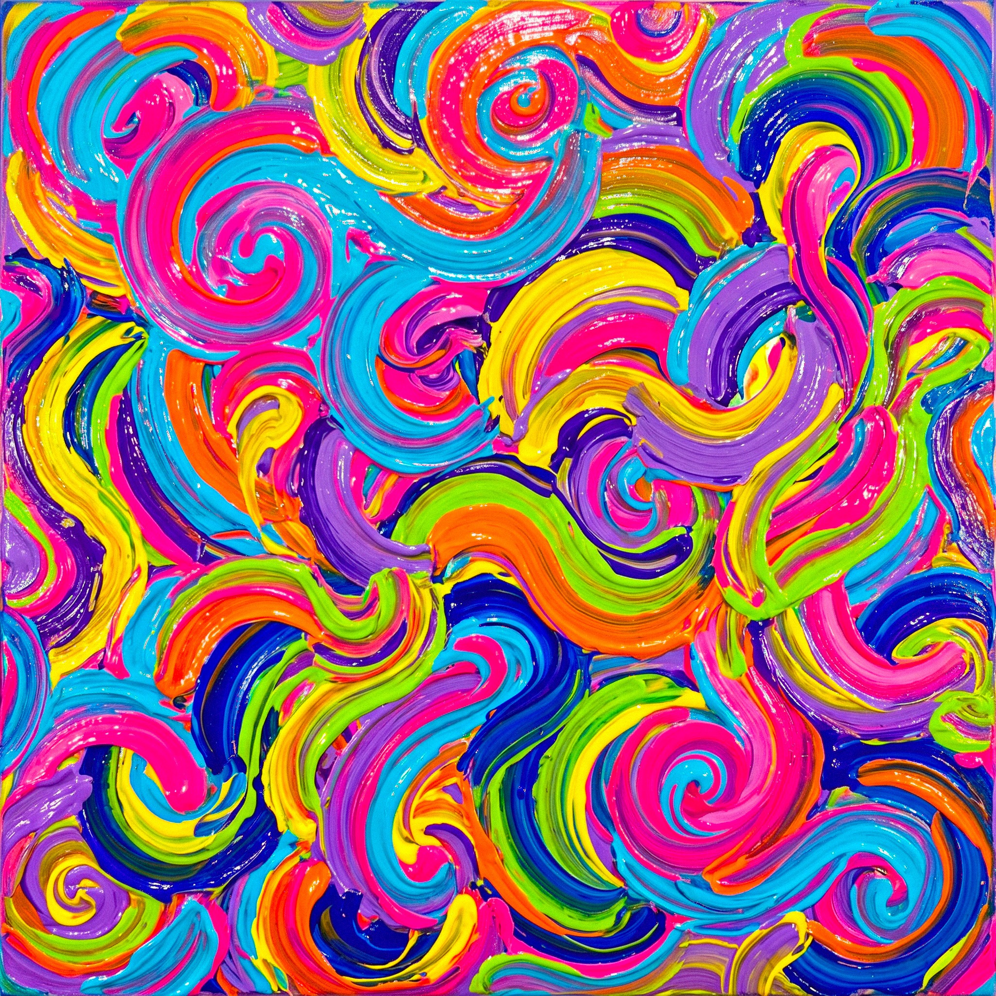 Swirls jigsaw puzzle by Colorithm