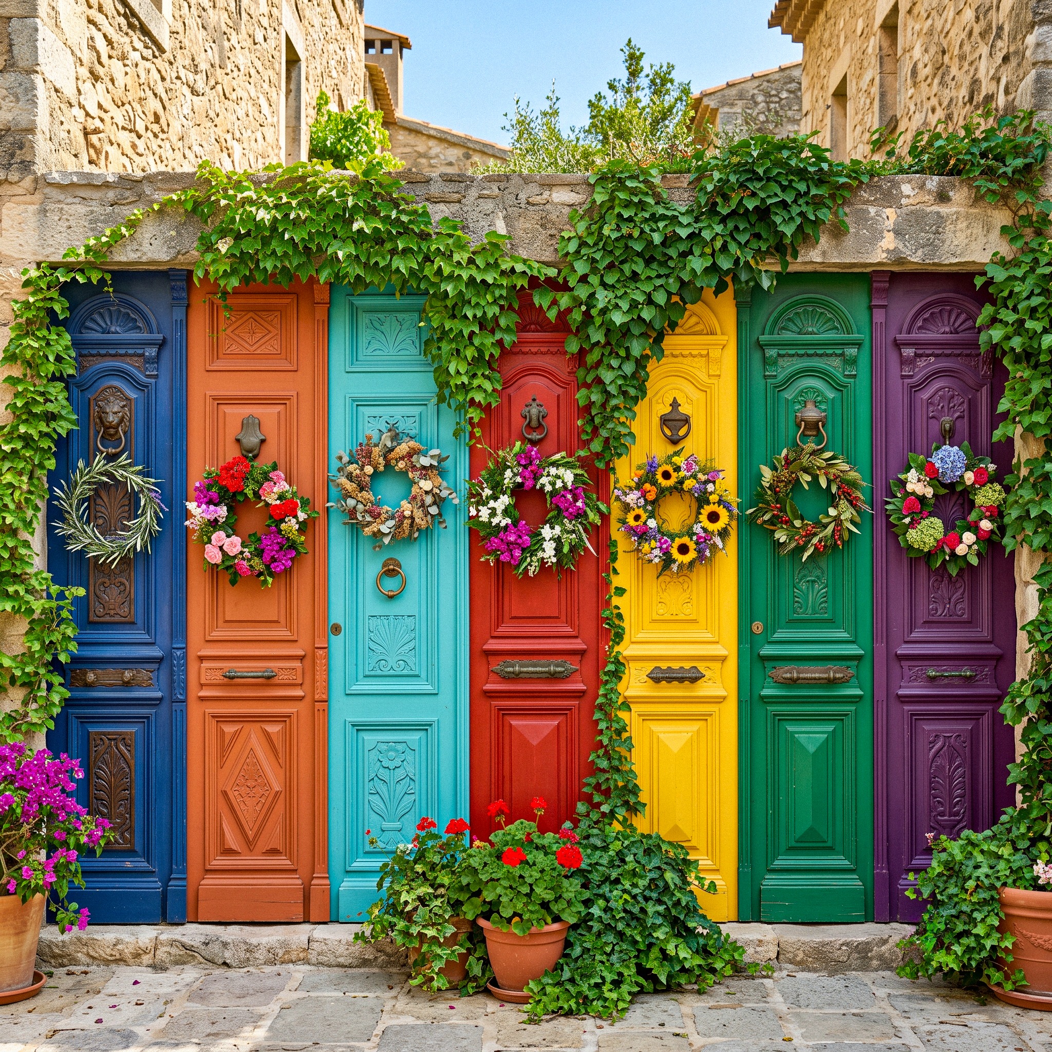 Doors jigsaw puzzle by Grant Photography