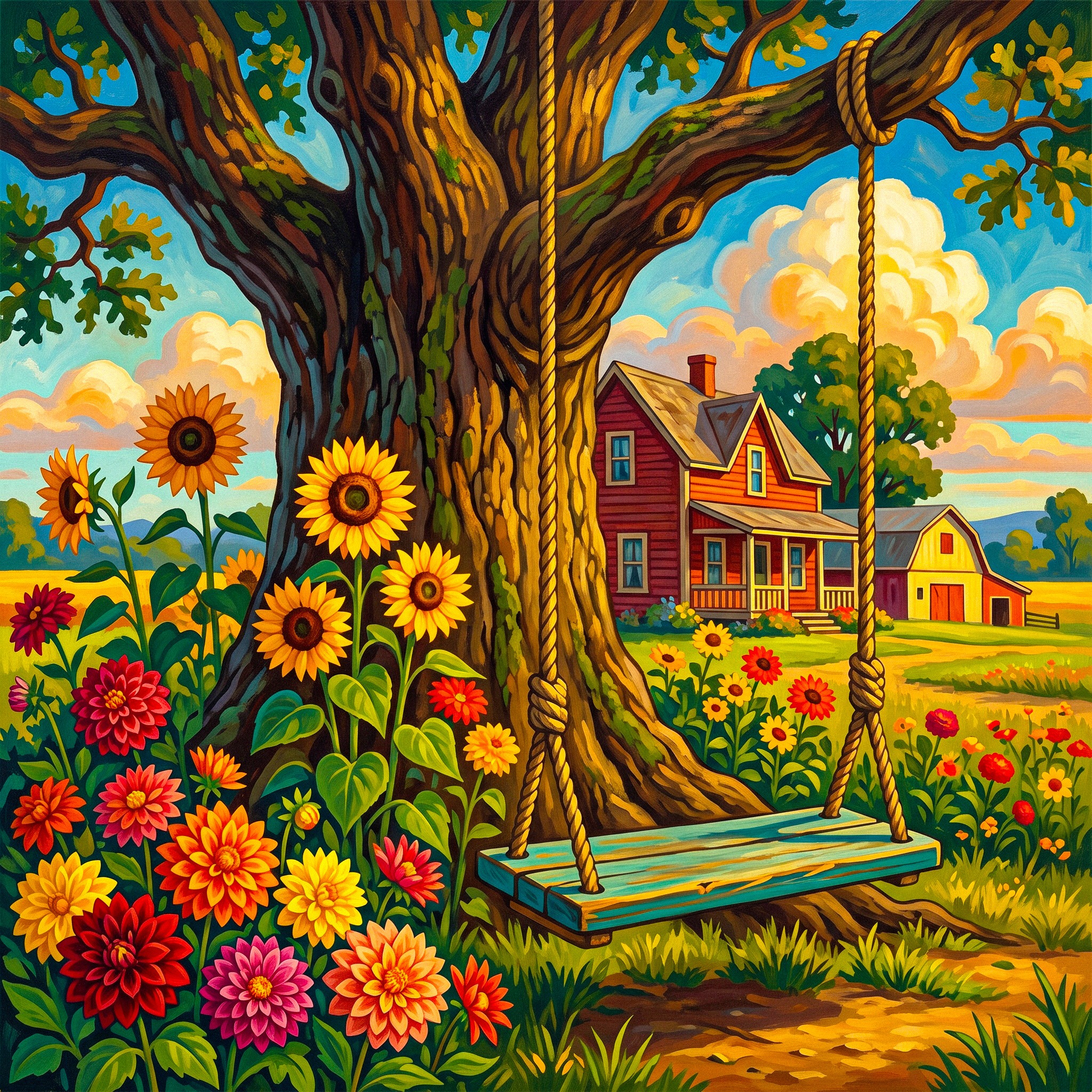 Swing jigsaw puzzle by Classic Art Jenny