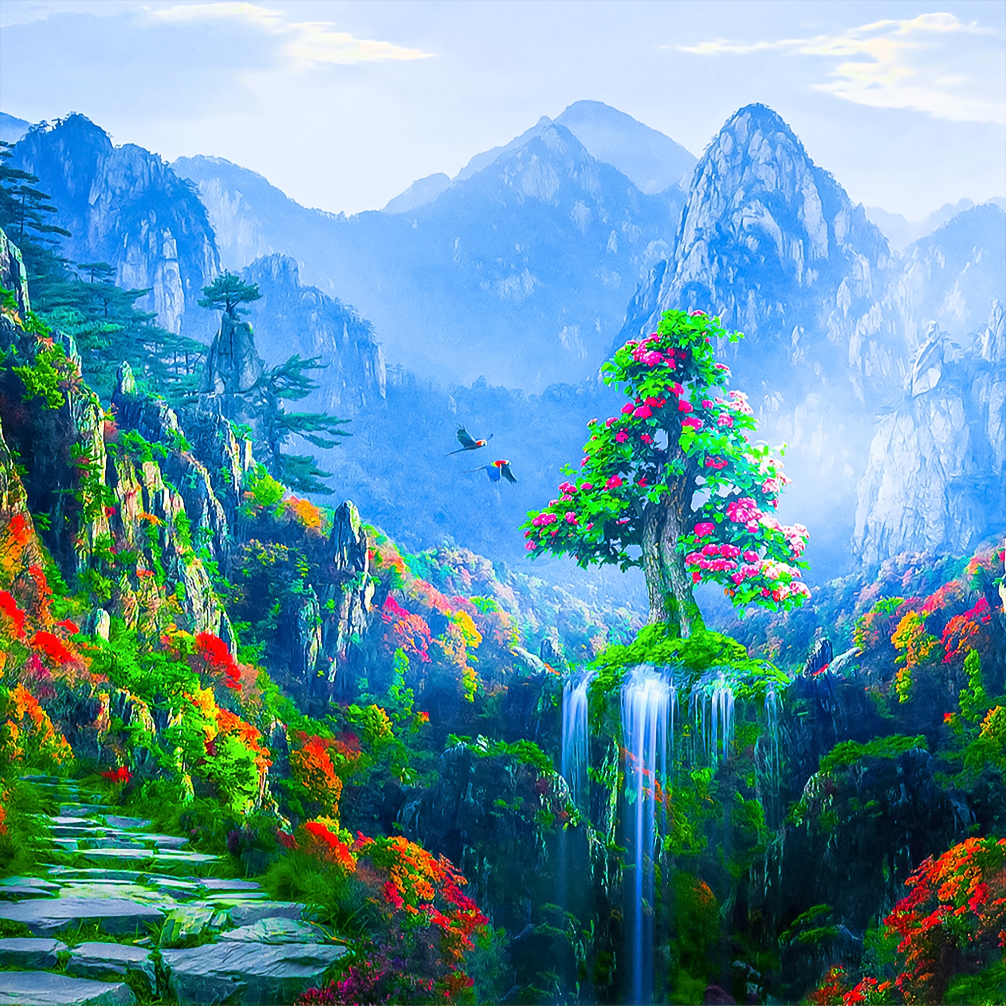 Fantasy Tree jigsaw puzzle by Gotiva