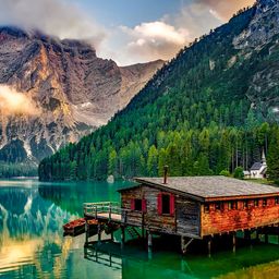 House in the Great Nature jigsaw puzzle by Gotiva