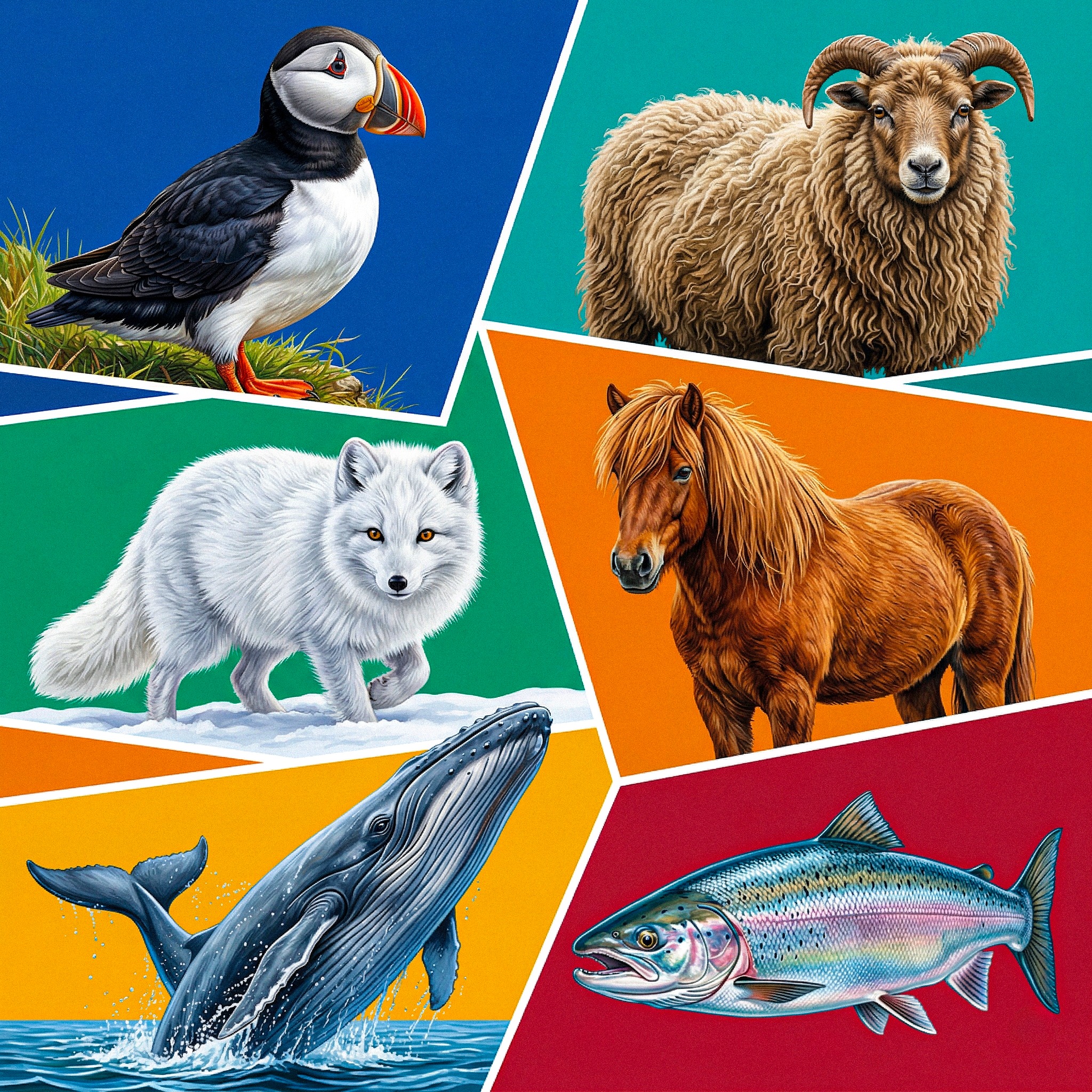 Animals jigsaw puzzle by Juliet Art