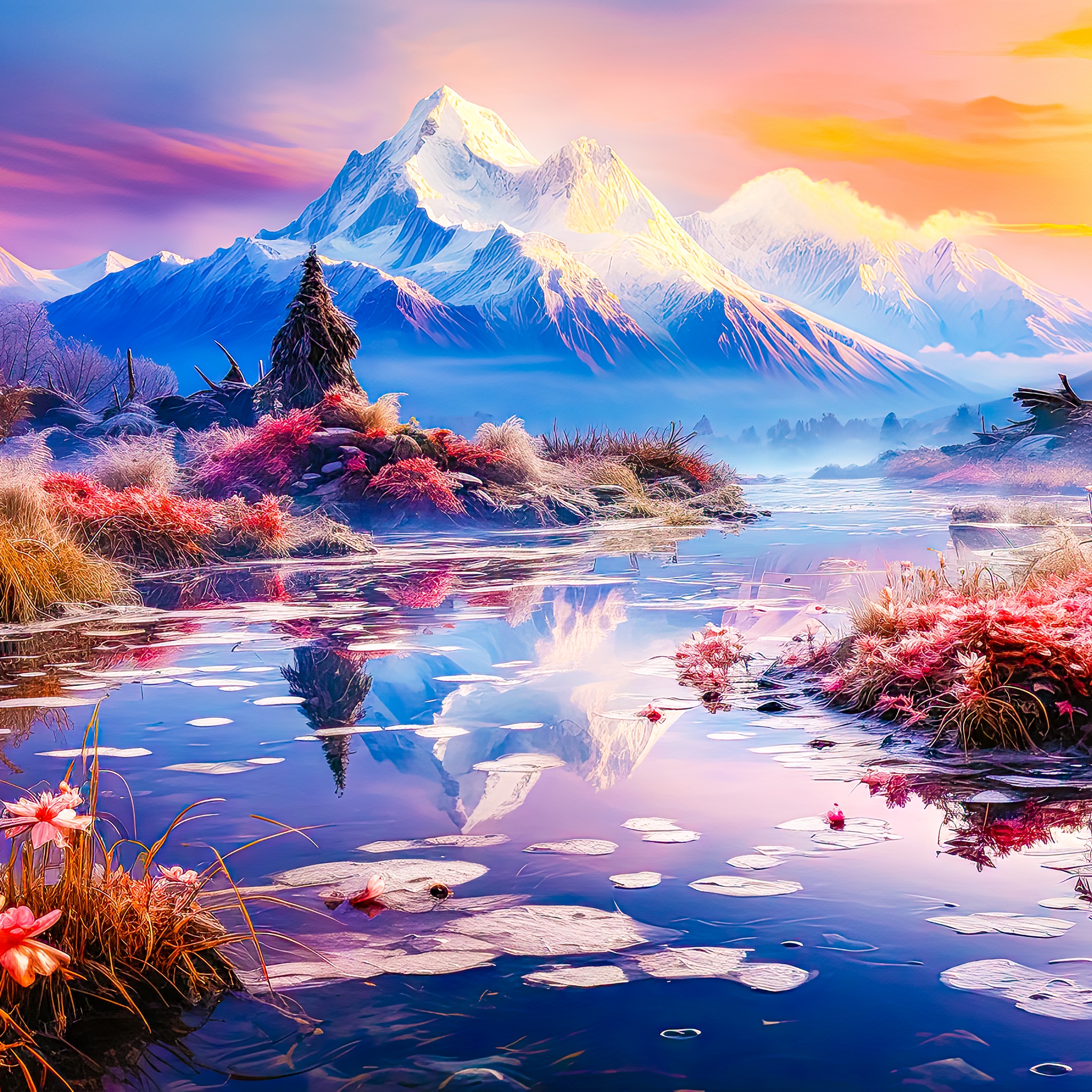 Frosty morning magic jigsaw puzzle by Gotiva