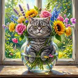 Flower jigsaw puzzle by GigglePaws