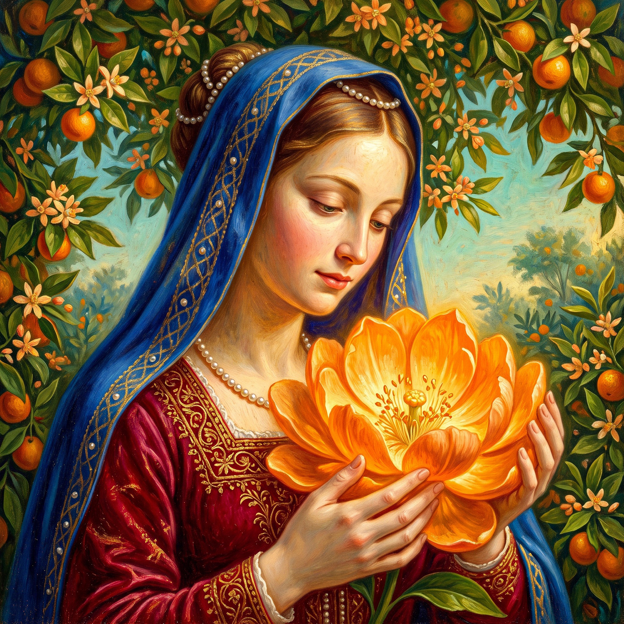 Flower jigsaw puzzle by Lady Elara