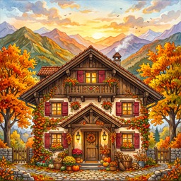 Mountains Home jigsaw puzzle by Gotiva