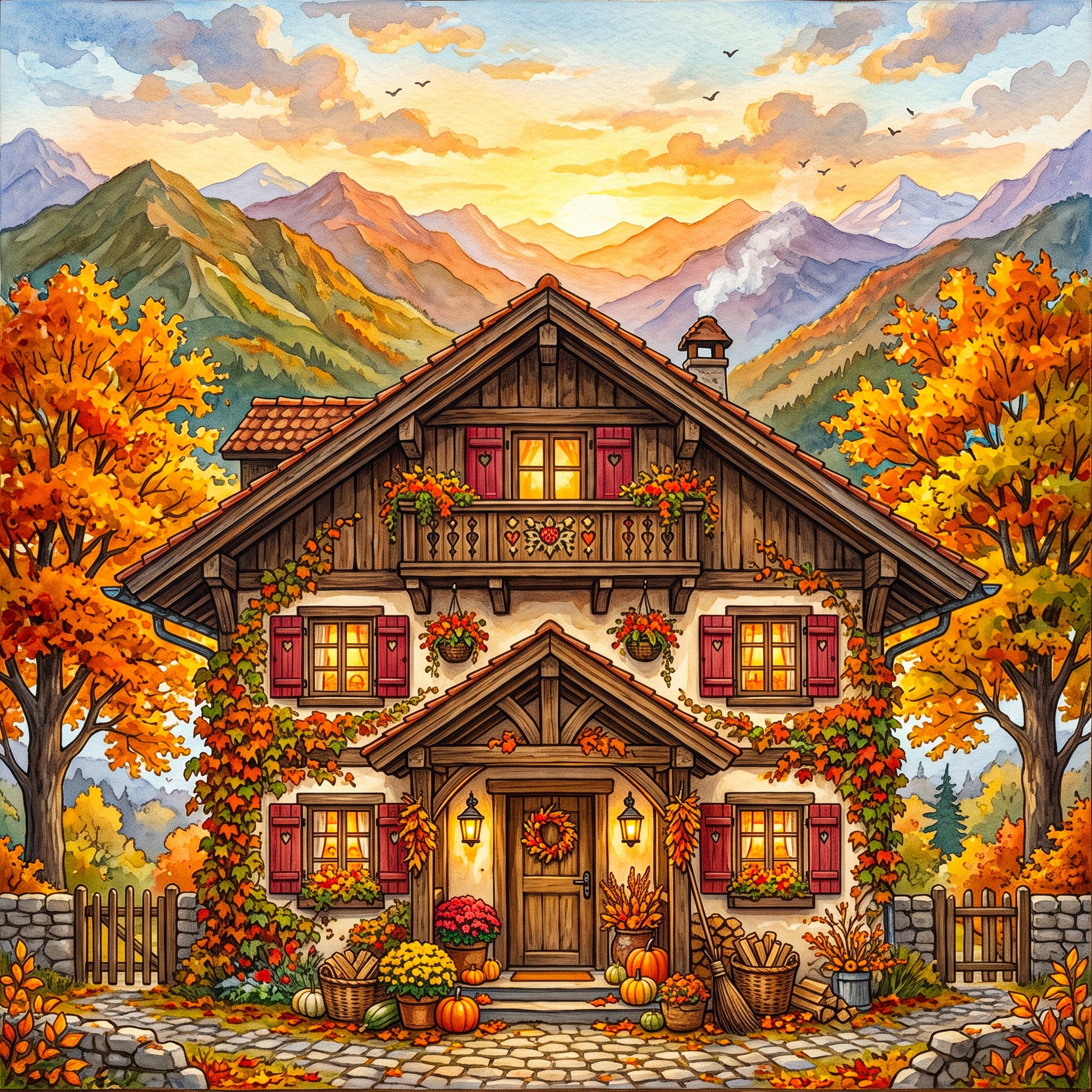 Mountains Home jigsaw puzzle by Gotiva