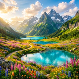 Lakes jigsaw puzzle by Grant Photography