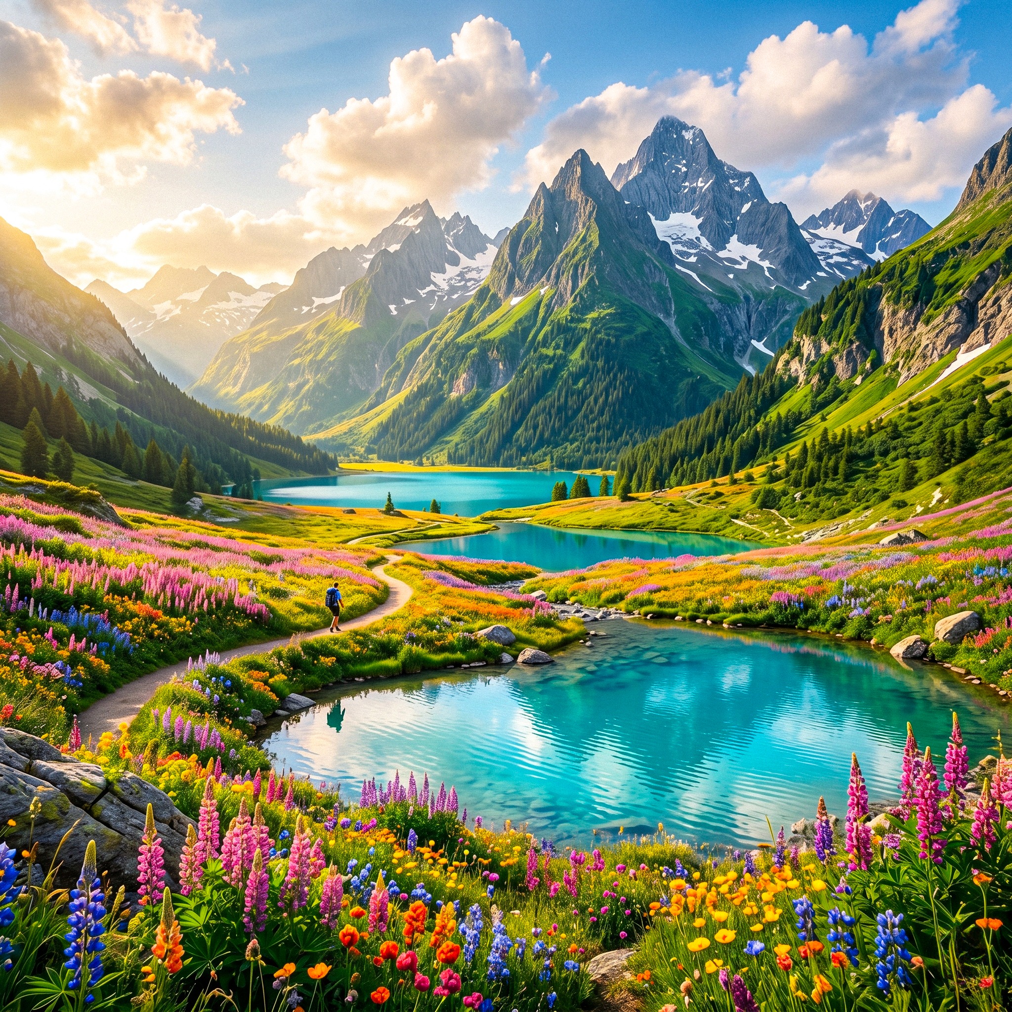 Lakes jigsaw puzzle by Grant Photography