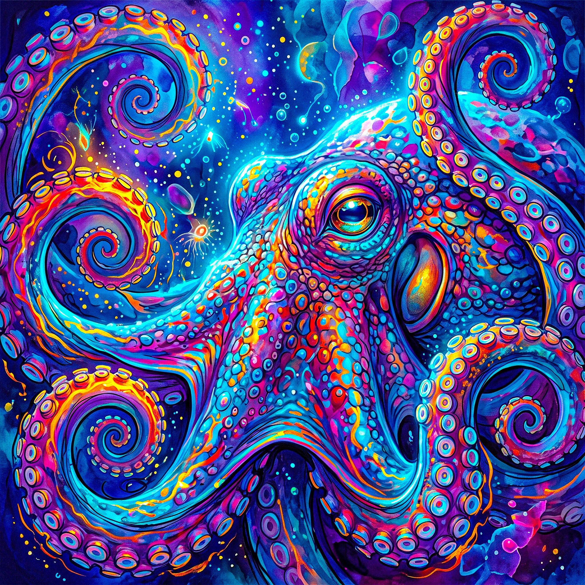 Octopus jigsaw puzzle by Gotiva