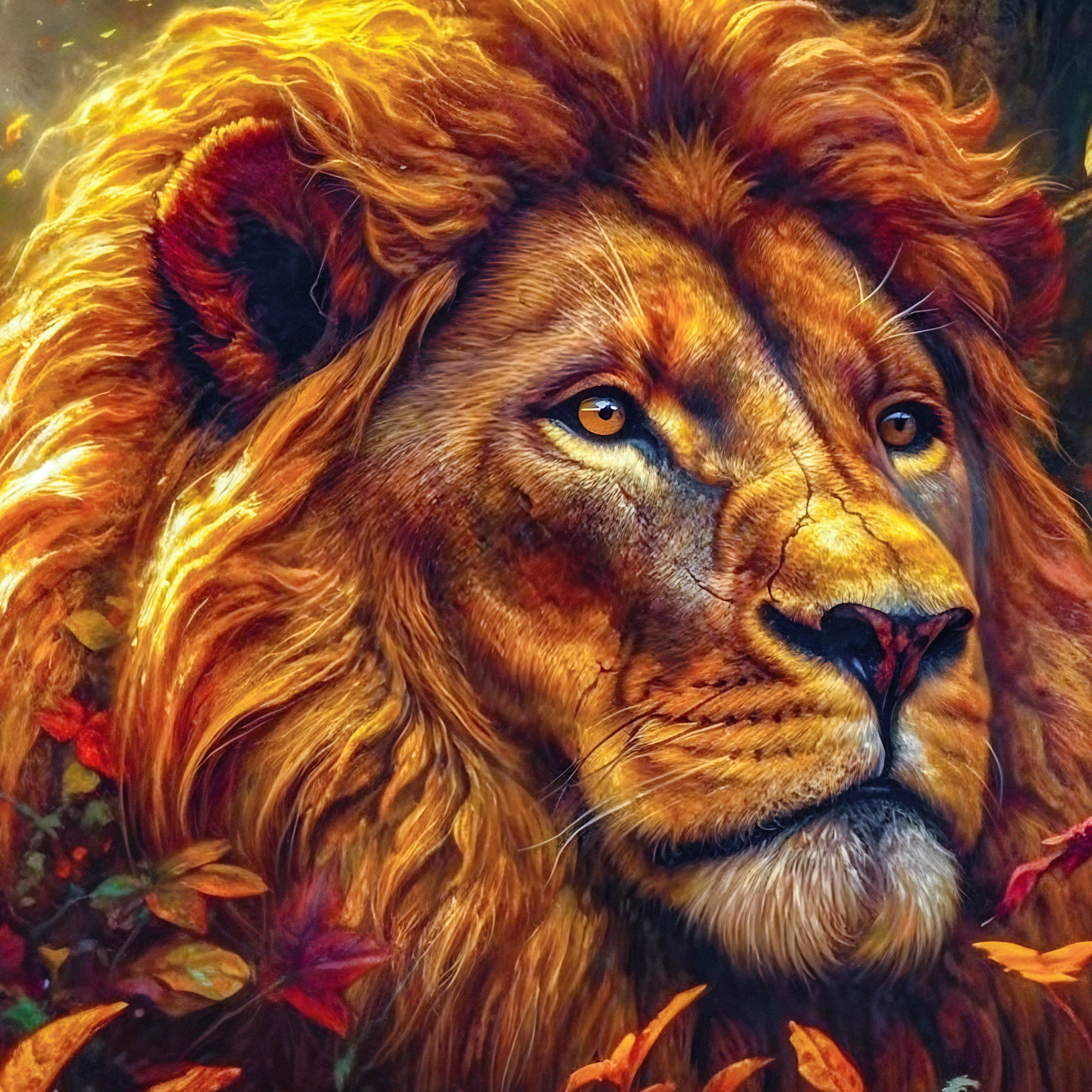 King of the jungle jigsaw puzzle by Gotiva