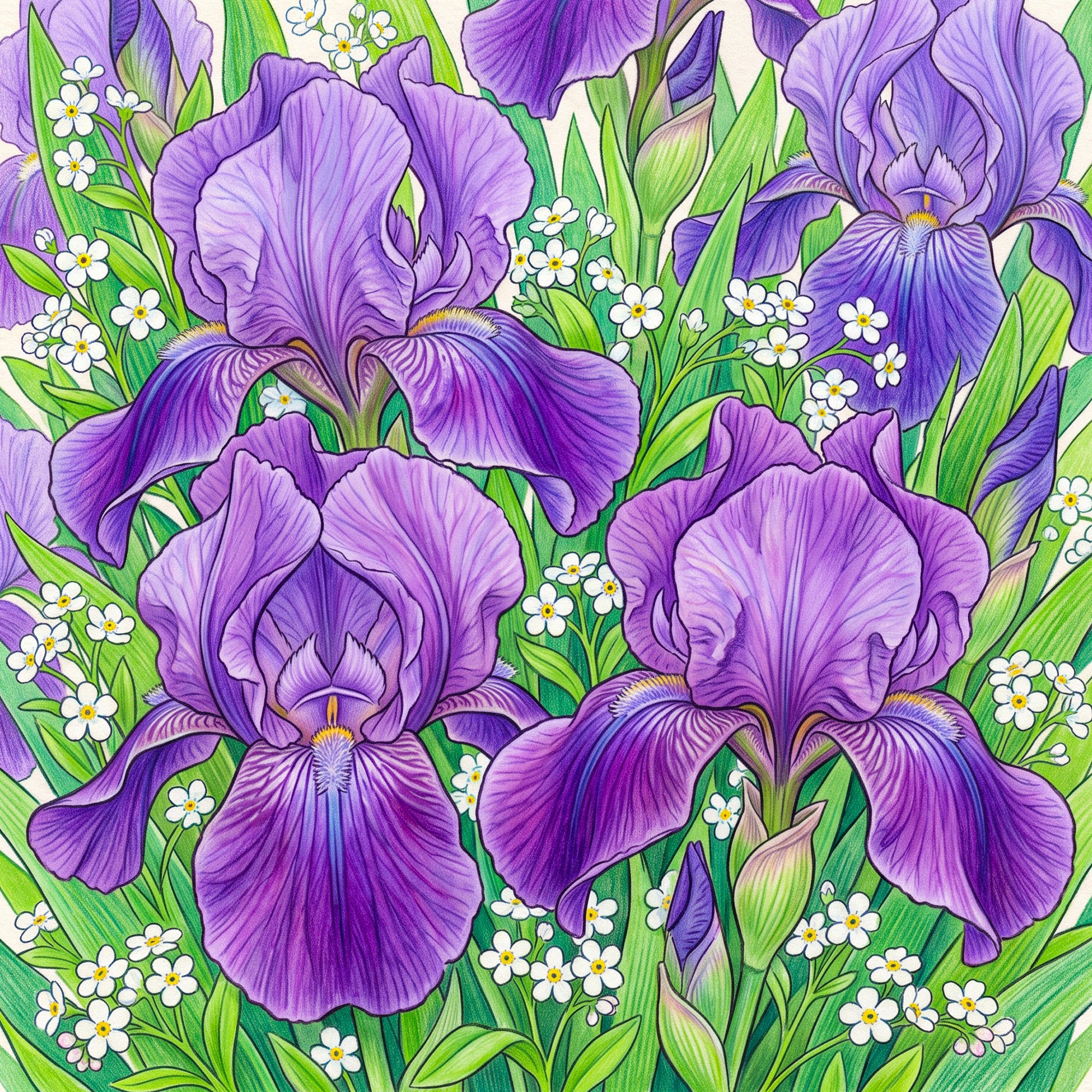 Purple jigsaw puzzle by Gotiva