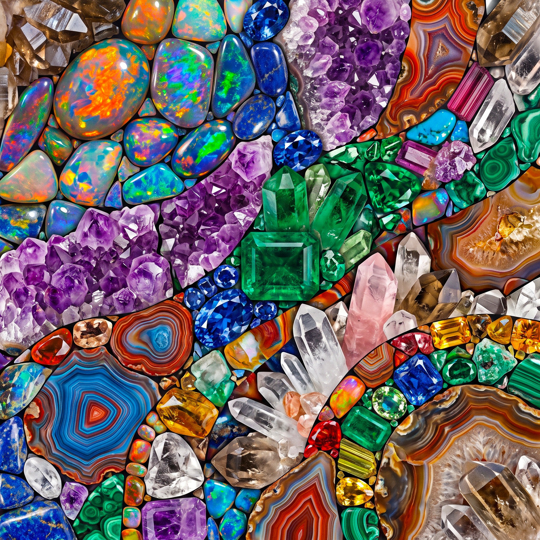 Gems jigsaw puzzle by Puzzle Nemesis