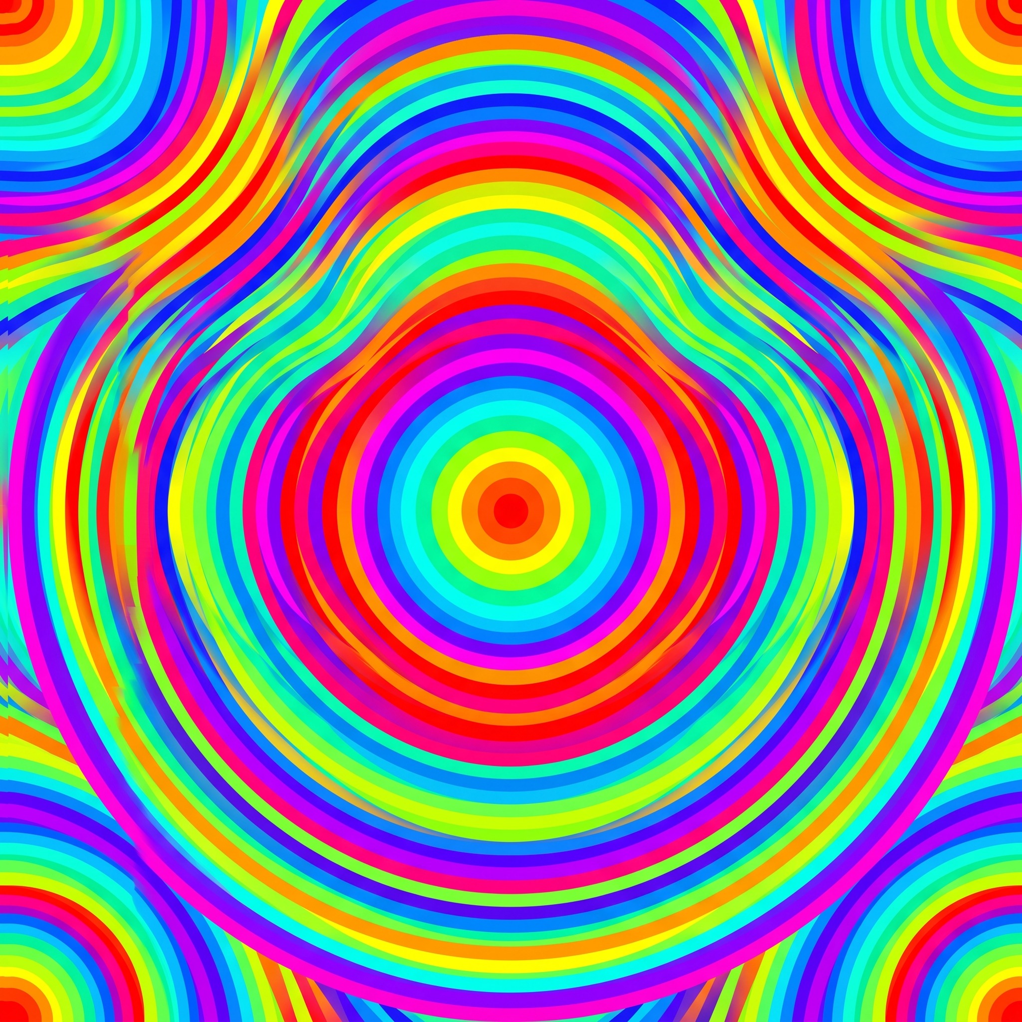 Rainbow Circle jigsaw puzzle by Colorithm