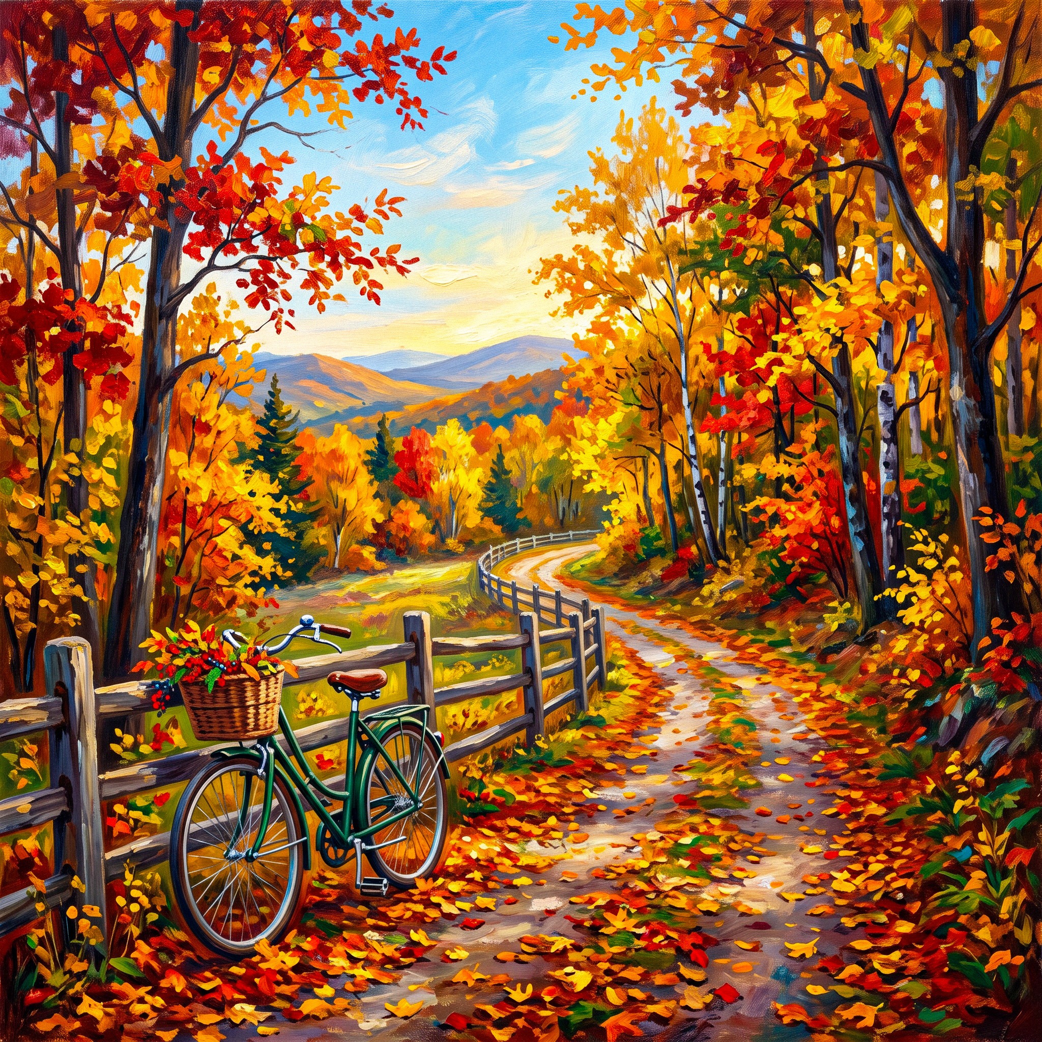 Bike Road jigsaw puzzle by Gotiva