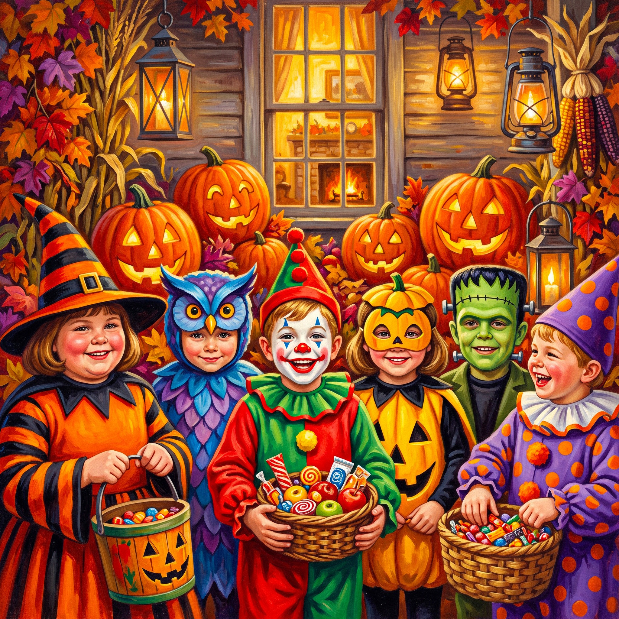 Treat or Trick jigsaw puzzle by Classic Art Jenny