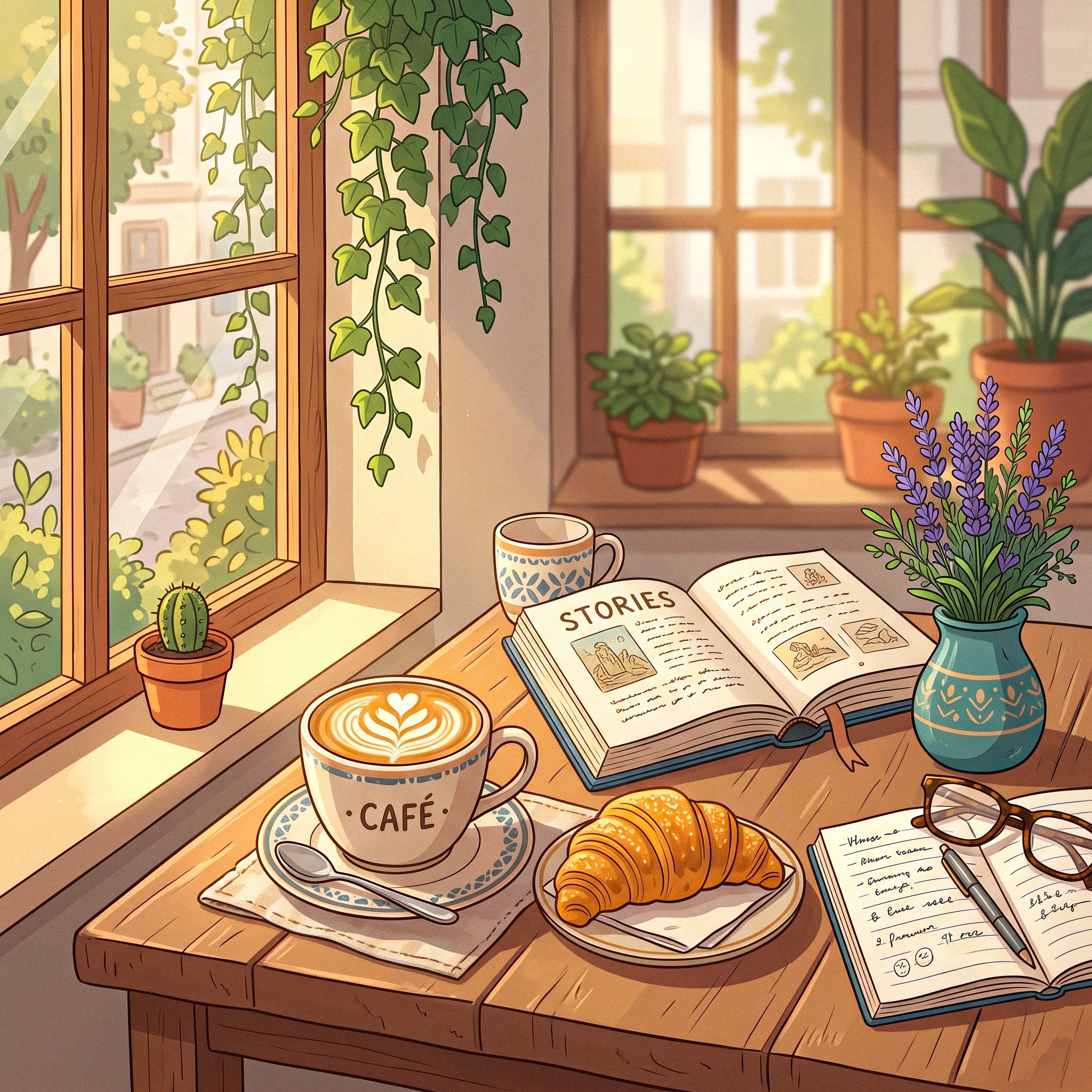 Breakfast jigsaw puzzle by Lofi Canvas