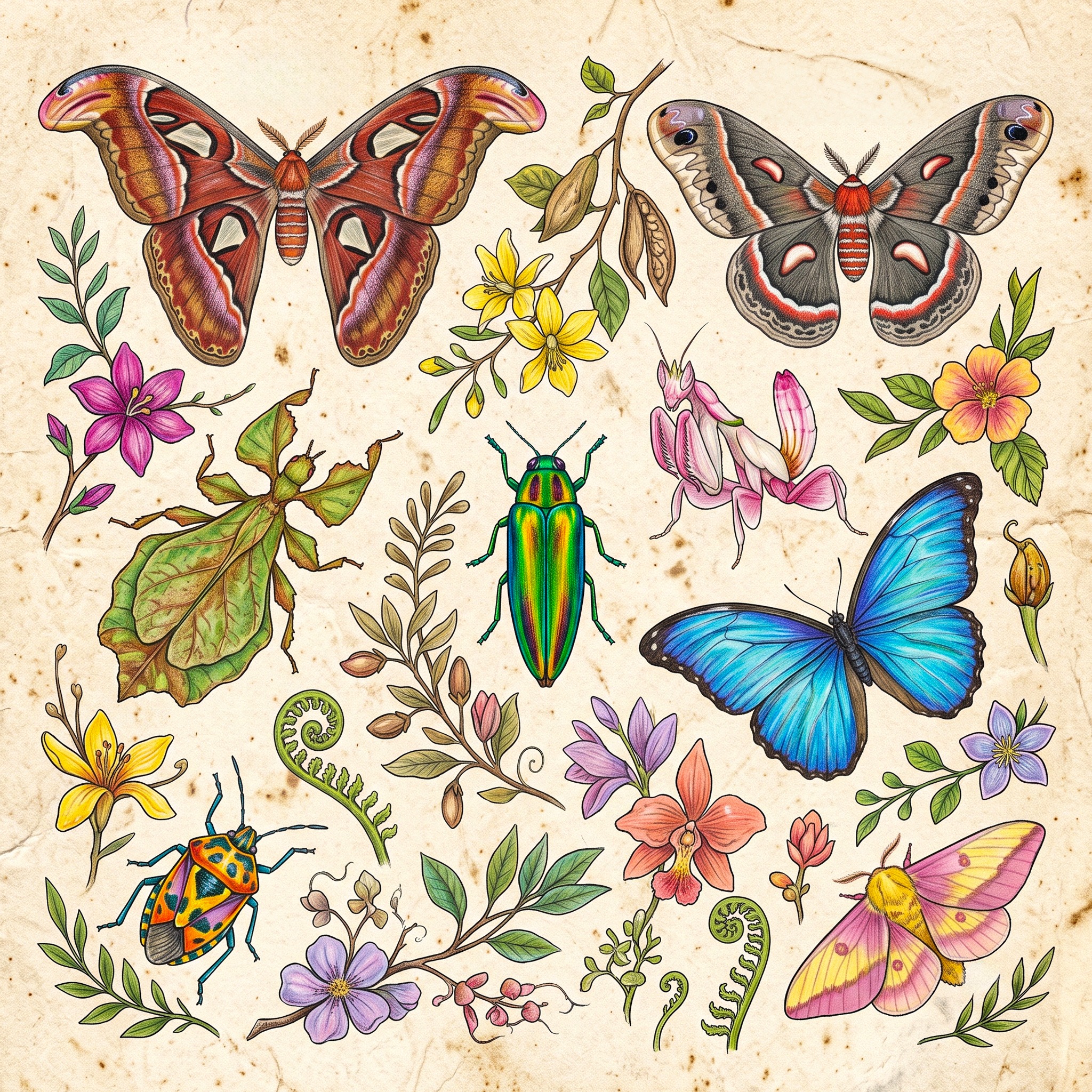 Insects jigsaw puzzle by John Botanics