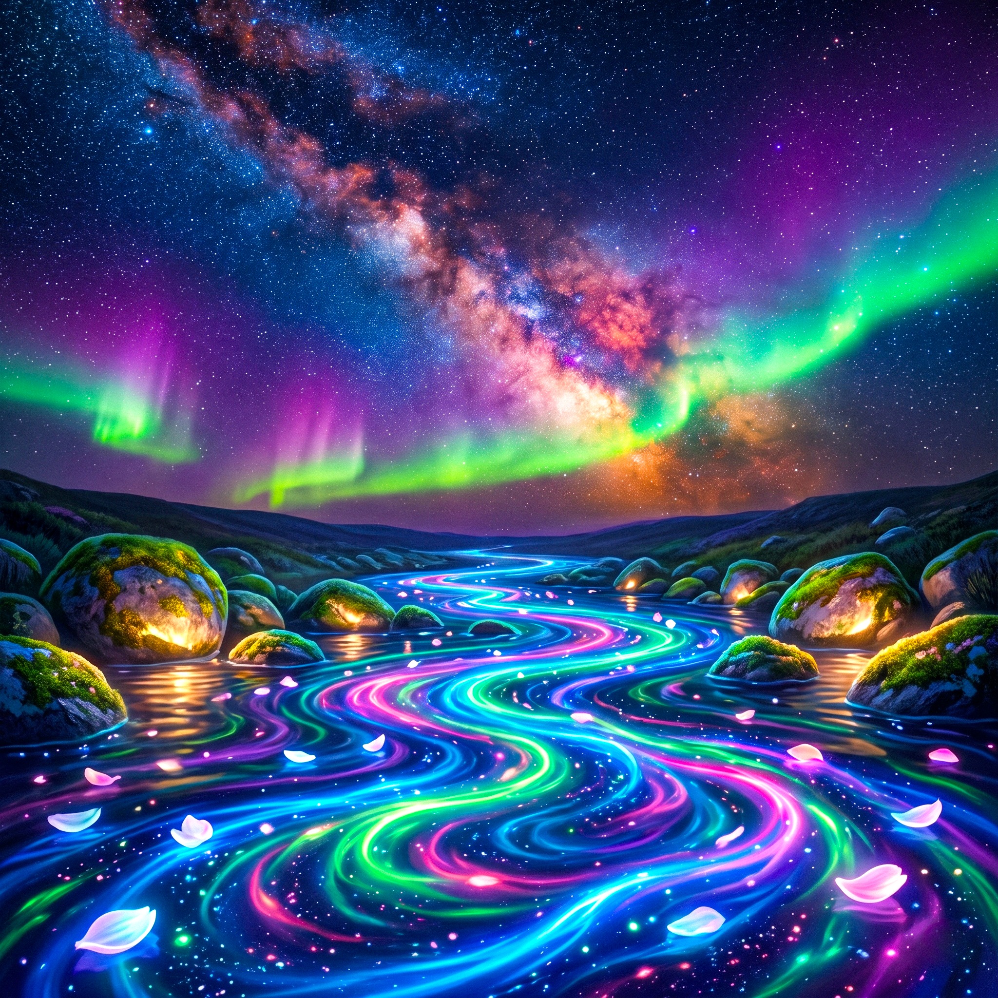 Glowing Water jigsaw puzzle by Gotiva