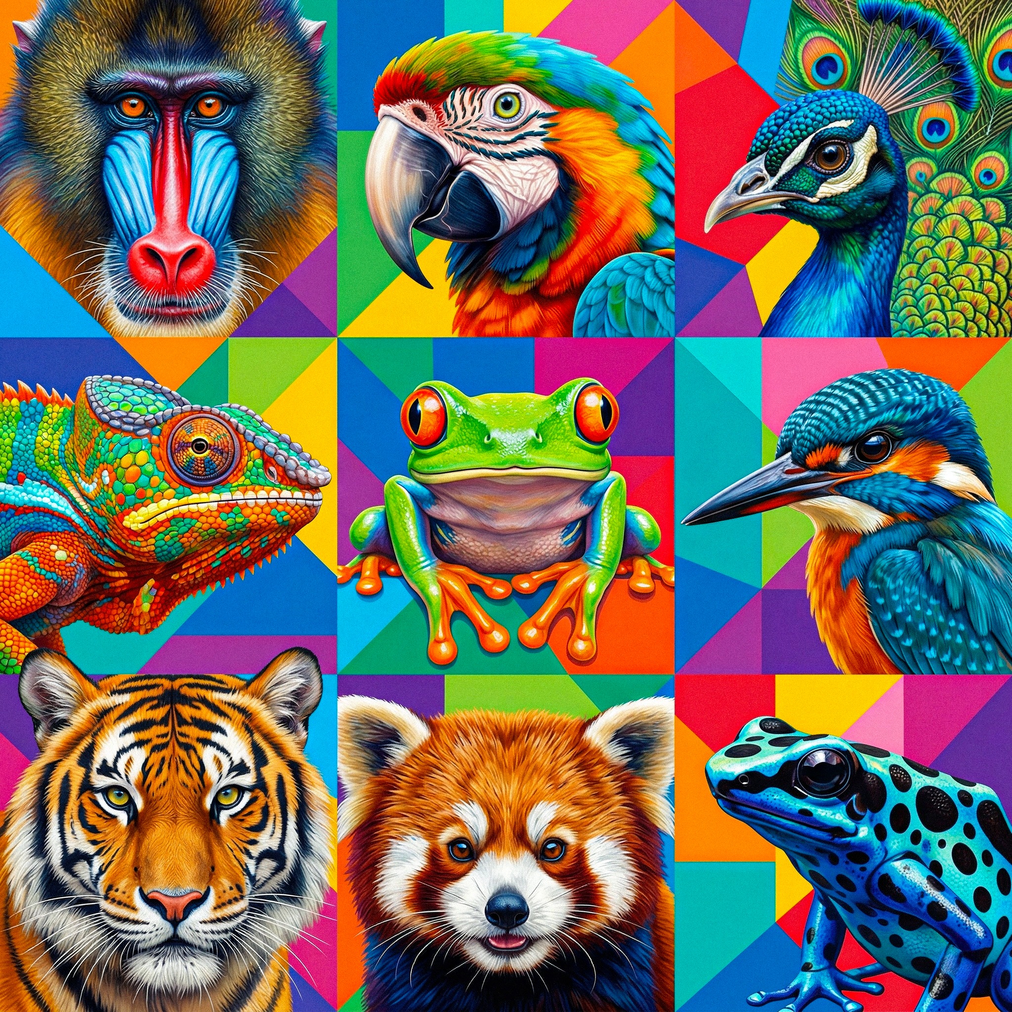 Animals jigsaw puzzle by Juliet Art