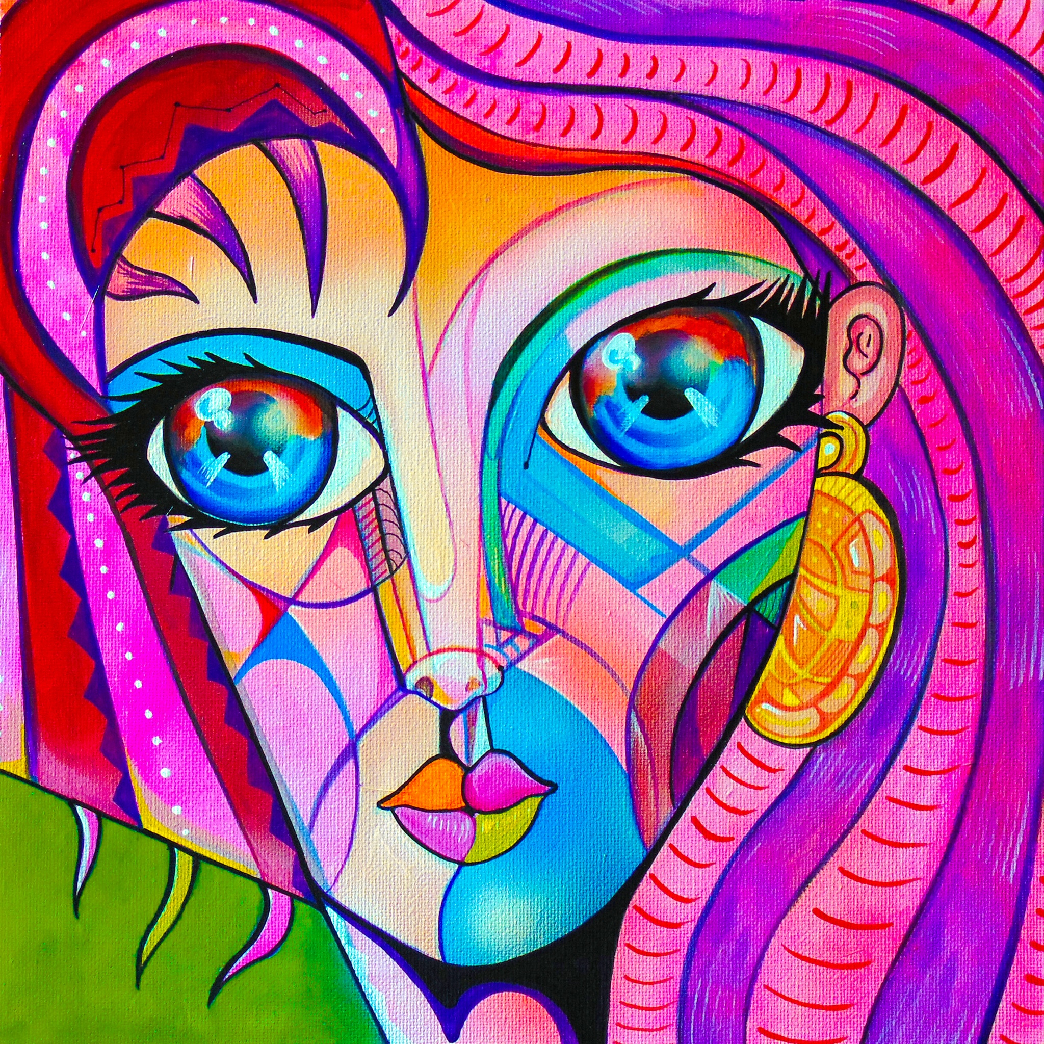 Abstract Portrait Art jigsaw puzzle by Gotiva