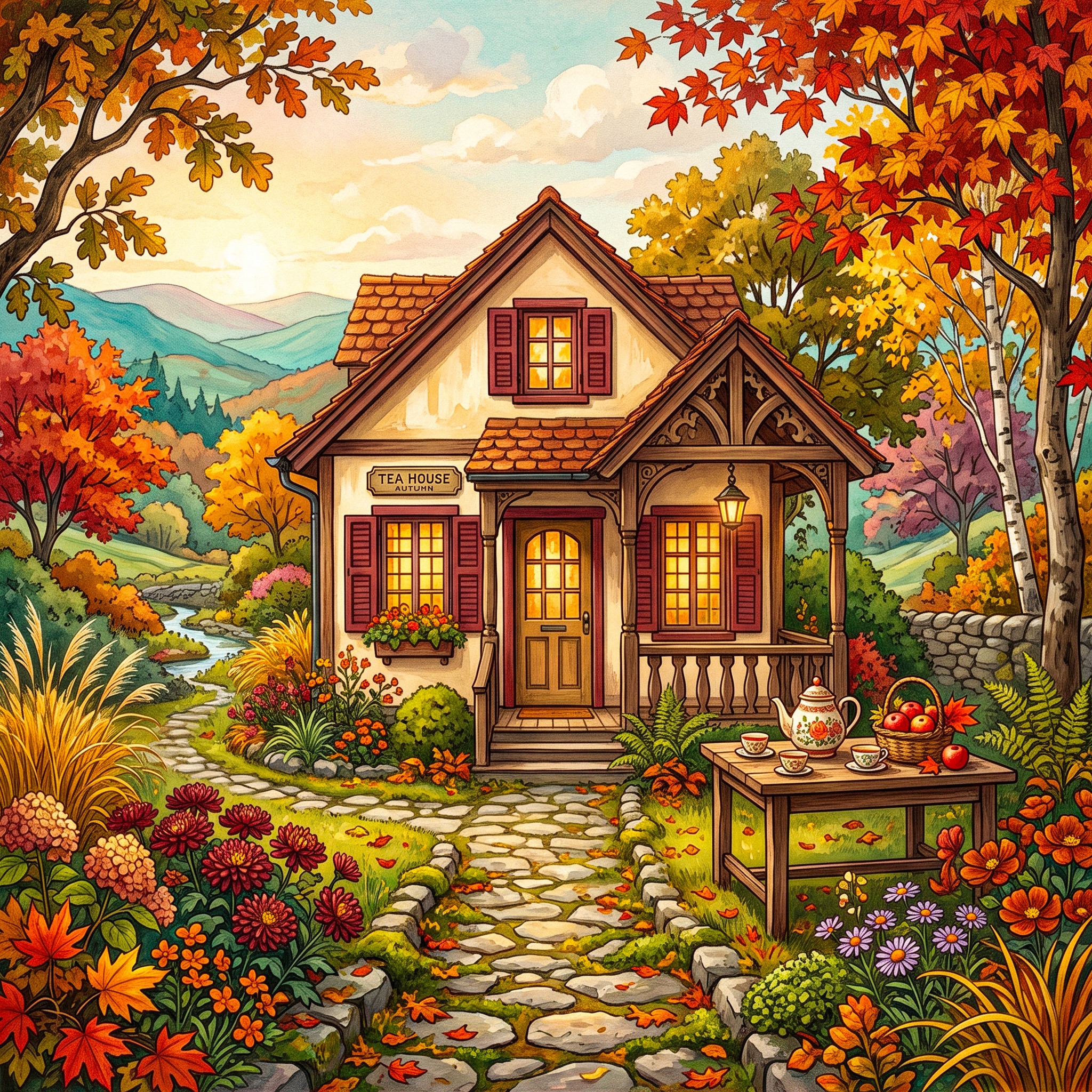 Home and Garden jigsaw puzzle by Gotiva