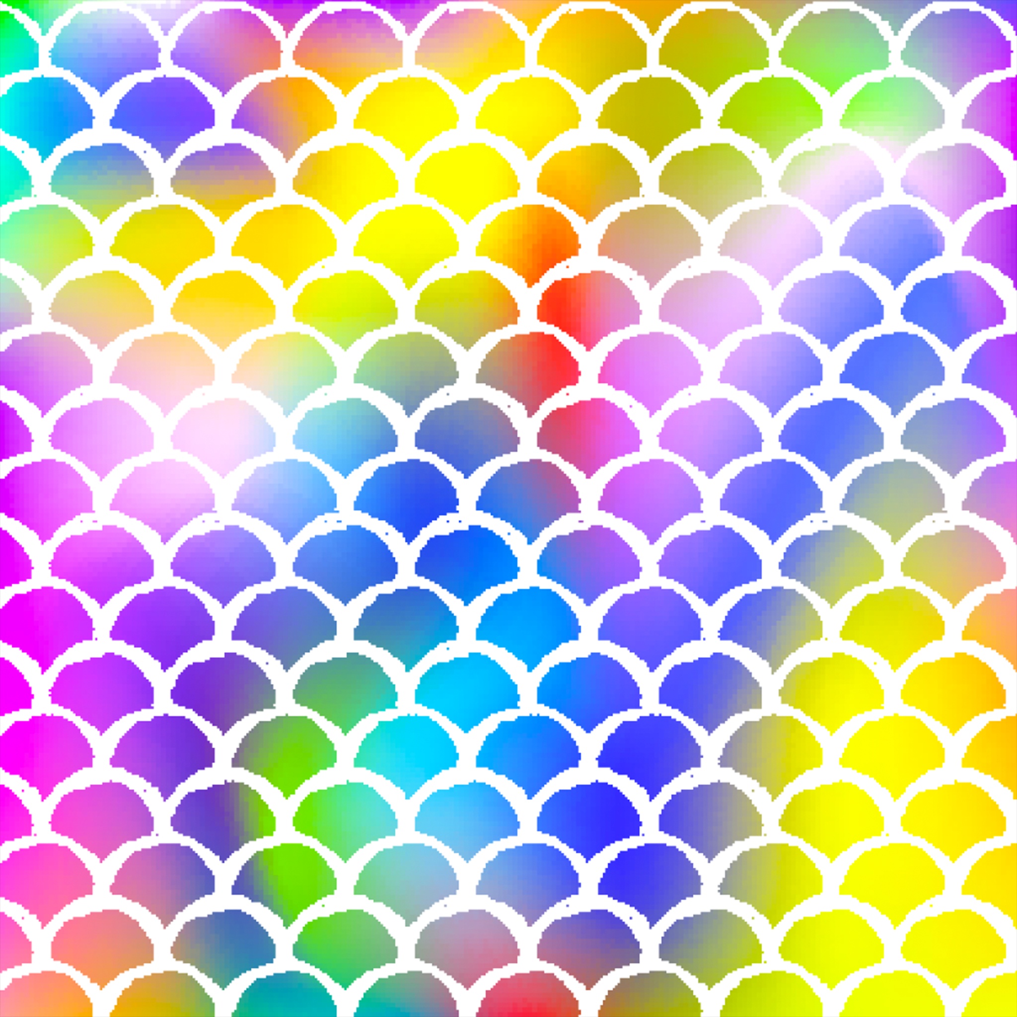 Rainbow Colors Pattern jigsaw puzzle by Gotiva