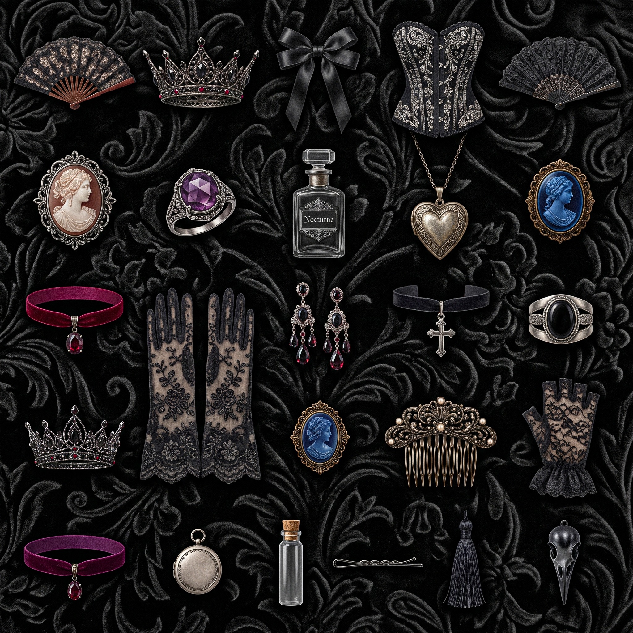 Goth jigsaw puzzle by Raven Veil