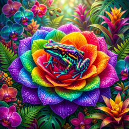 Frog jigsaw puzzle by Gotiva