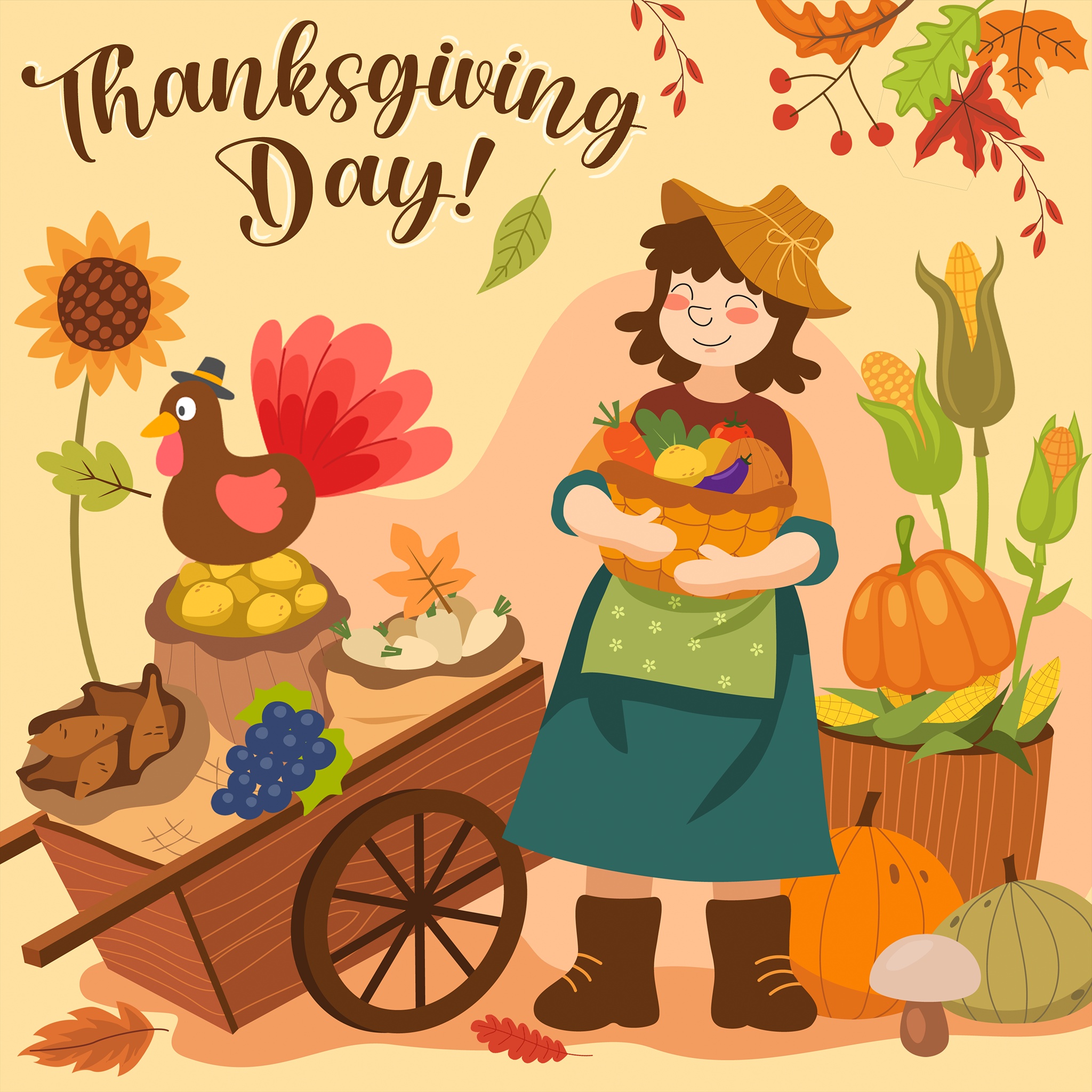 Happy Thanksgiving Day jigsaw puzzle by Gotiva