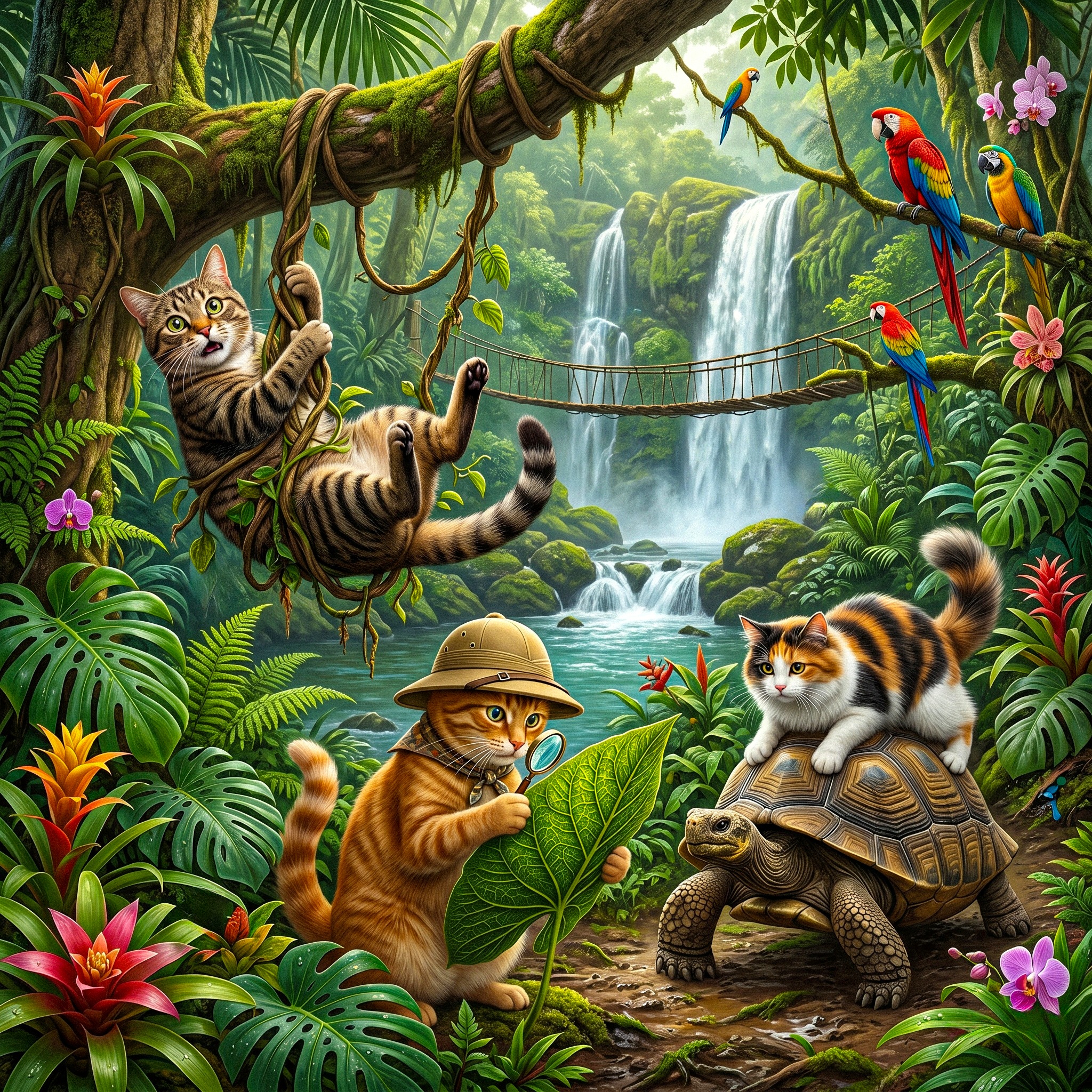 Jungle Fun jigsaw puzzle by GigglePaws