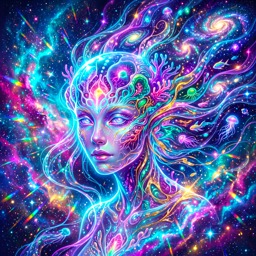 Space Gost jigsaw puzzle by Veloura Moonpetal