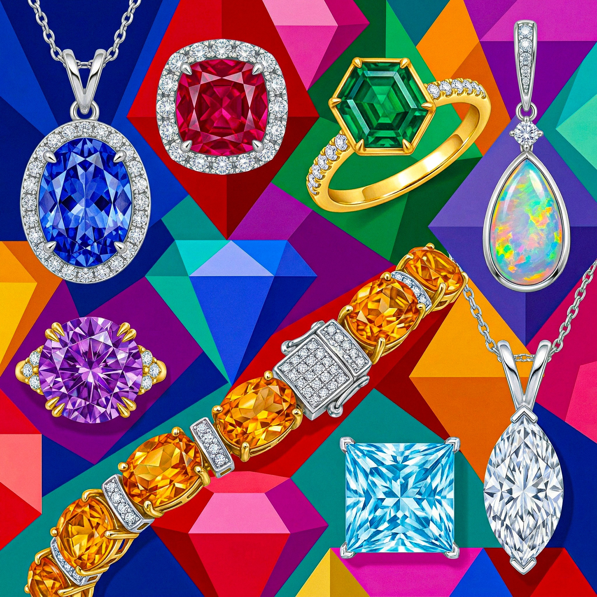 Jewlery jigsaw puzzle by Juliet Art