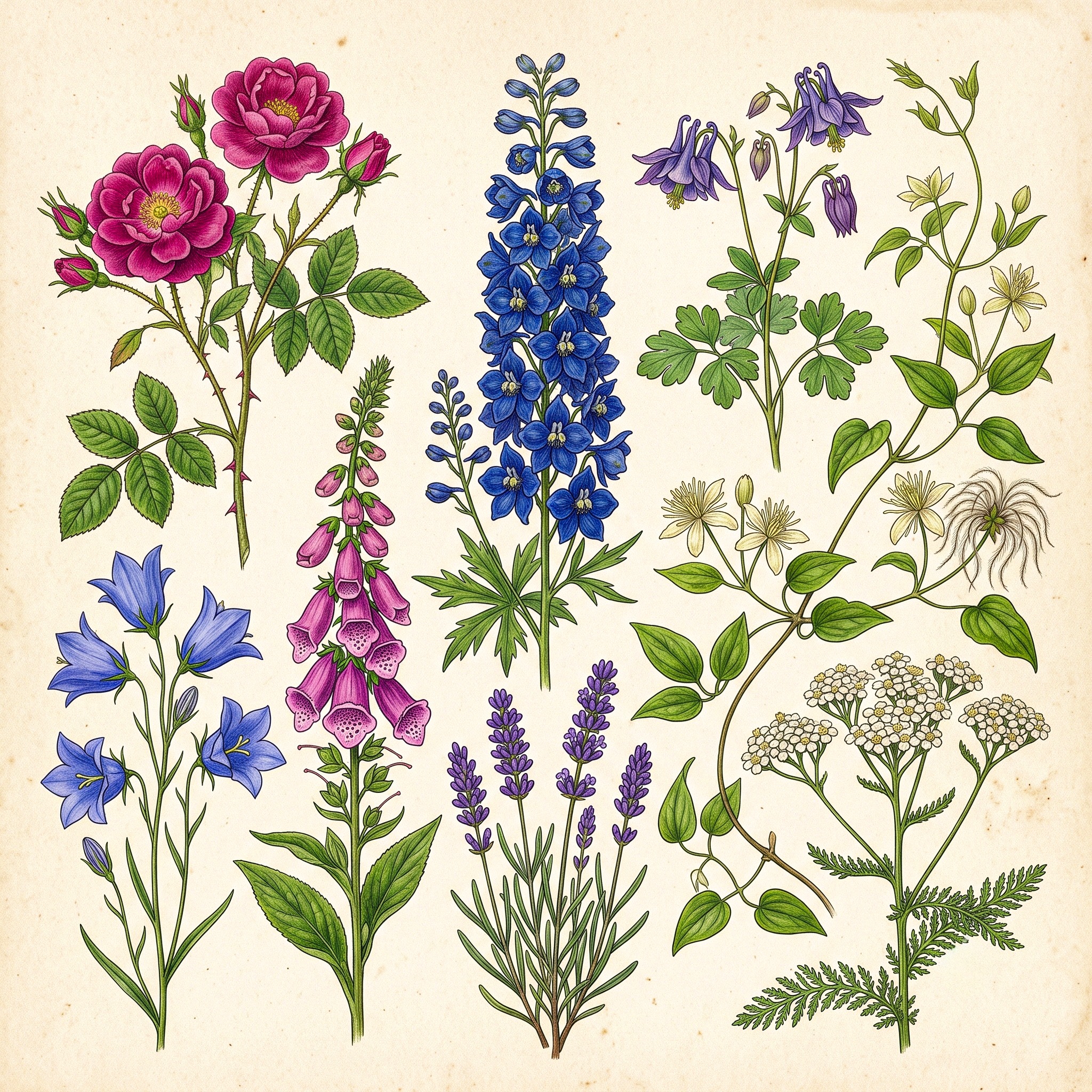 Wild Flowers jigsaw puzzle by John Botanics