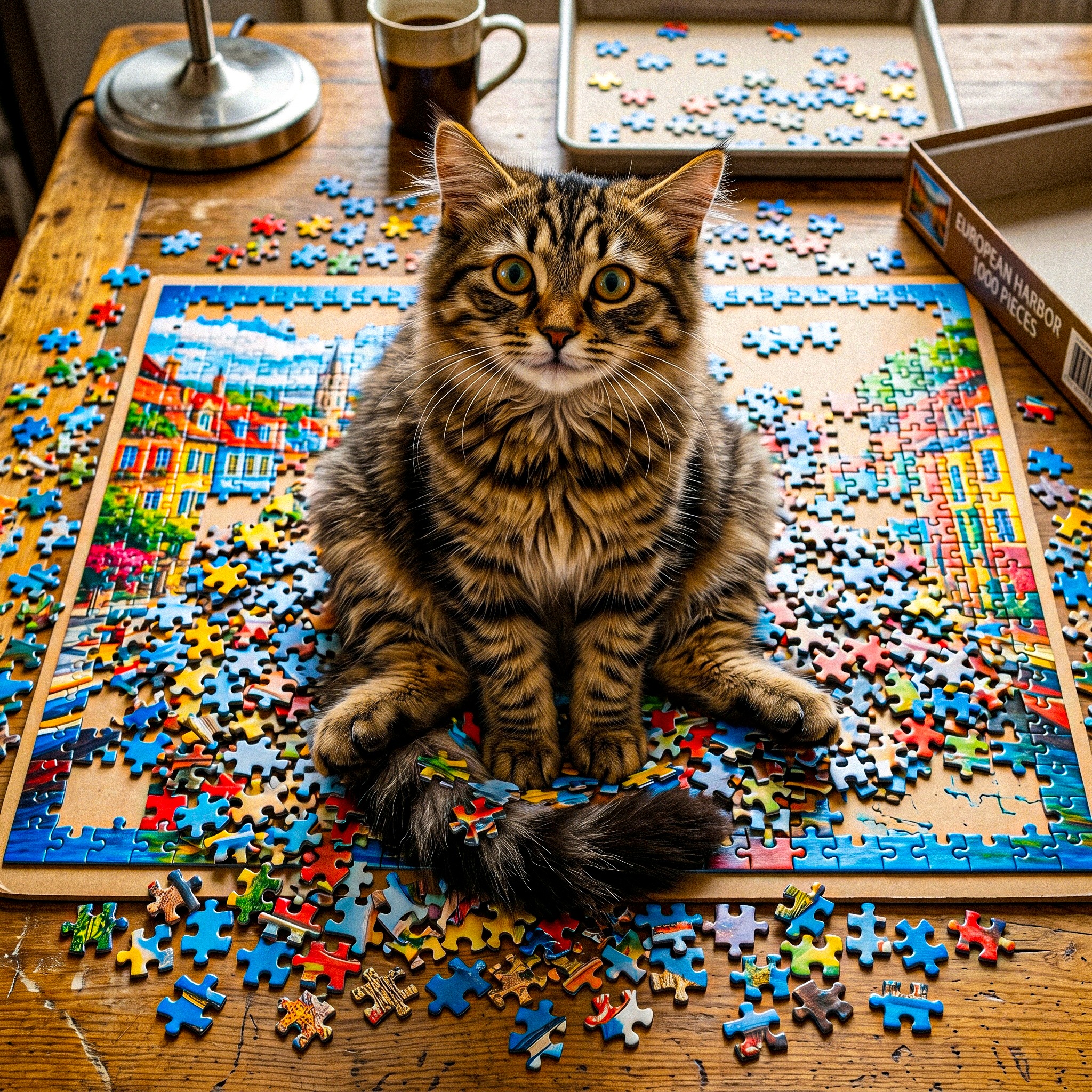 Puzzle Master jigsaw puzzle by Grant Photography