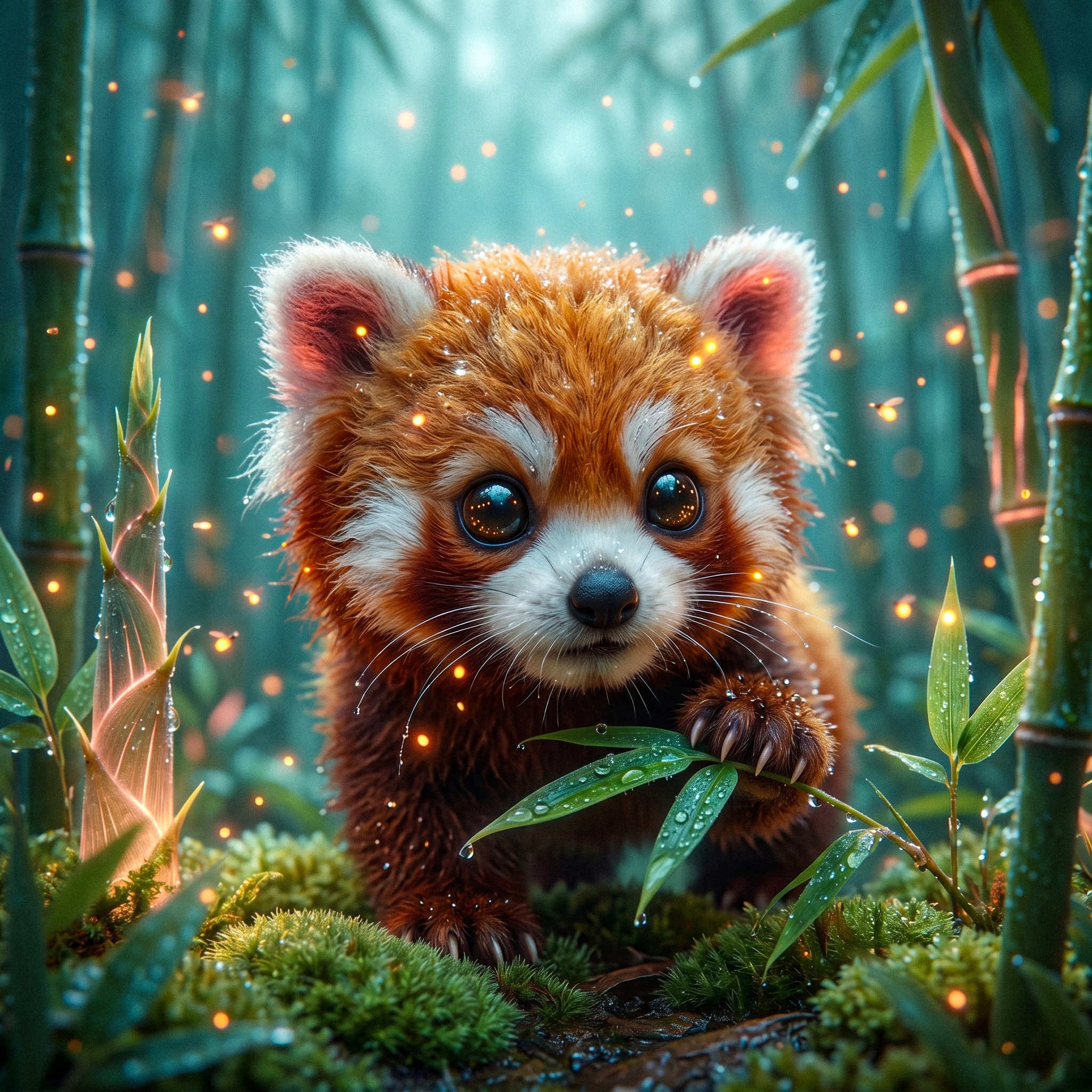 Red Panda jigsaw puzzle by Gloam Puff