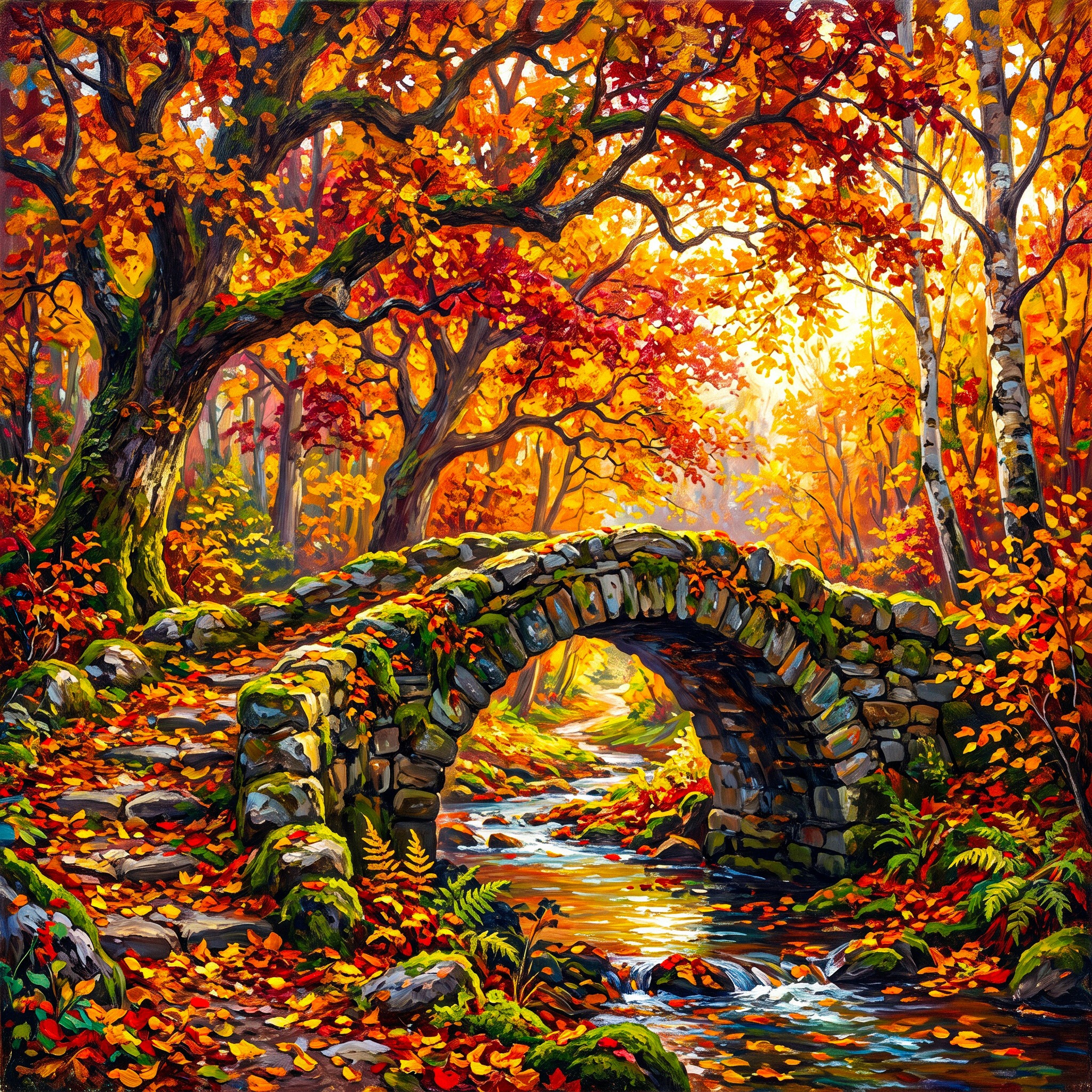Bridge in the Forest jigsaw puzzle by Gotiva