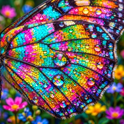 Butterfly Wing jigsaw puzzle by Colorithm